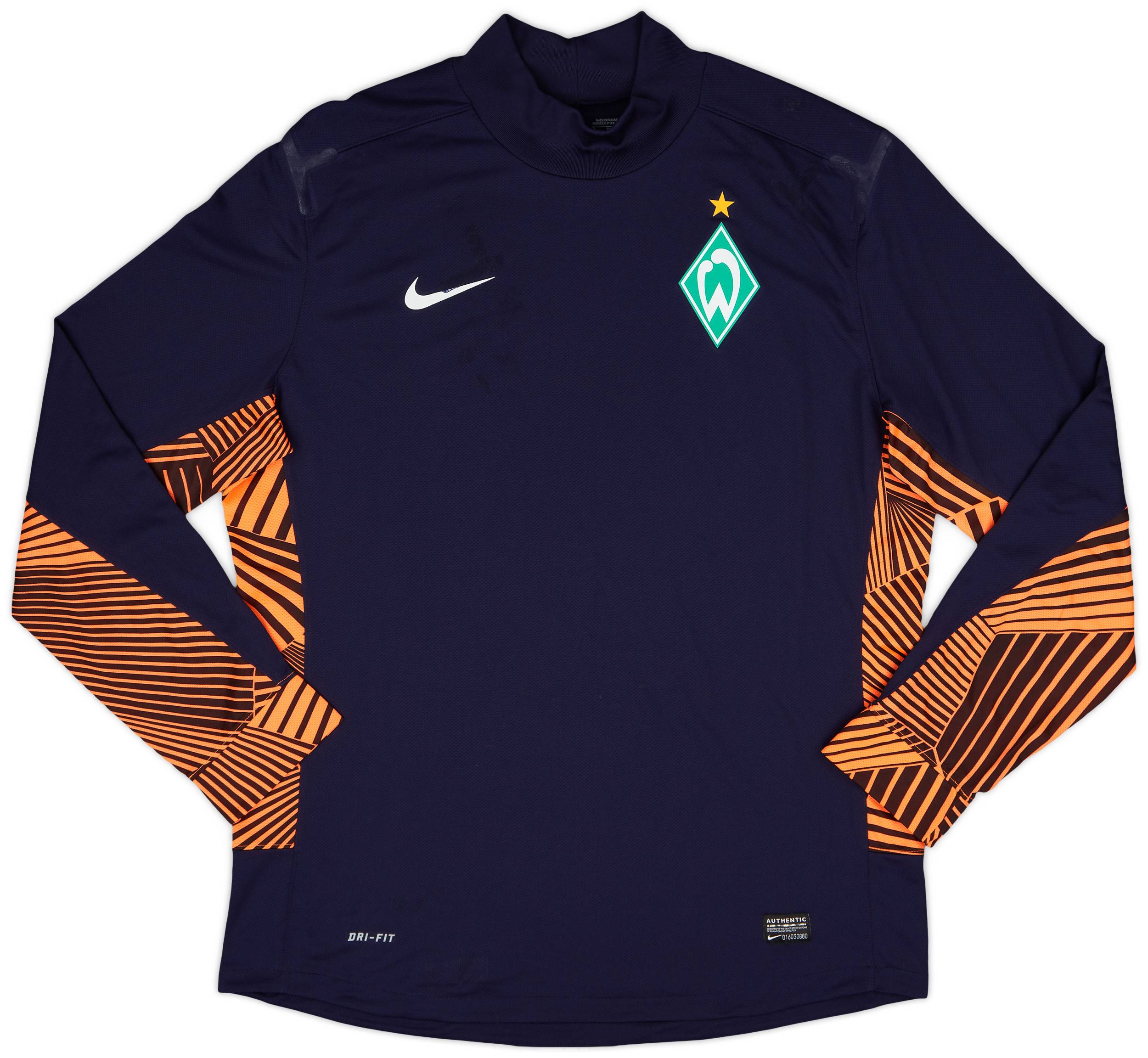 2012-13 Werder Bremen Player Issue GK L/S Shirt - 5/10 - (XL)