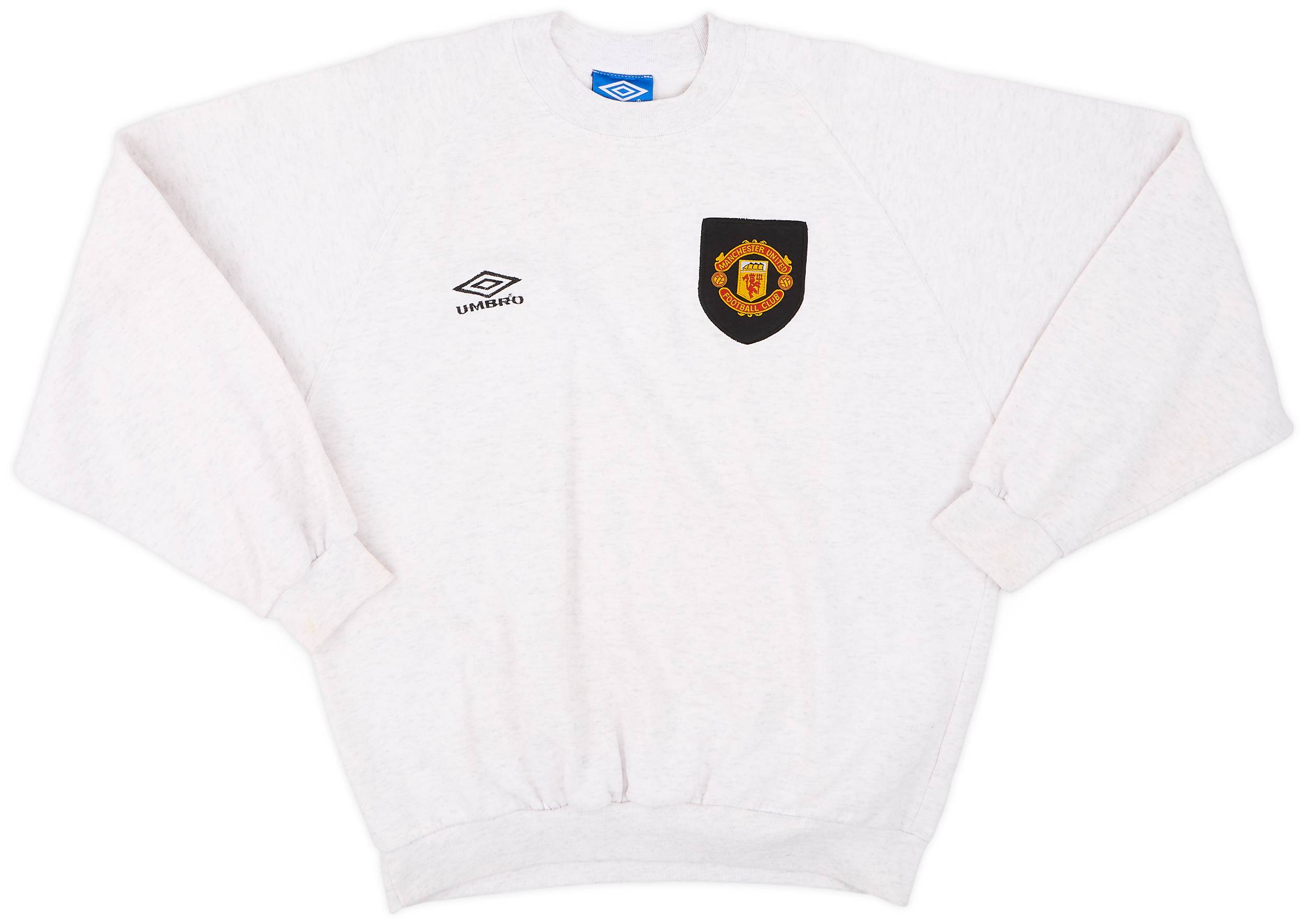 1993-94 Manchester United Umbro Sweat Top - 8/10 - (XL)