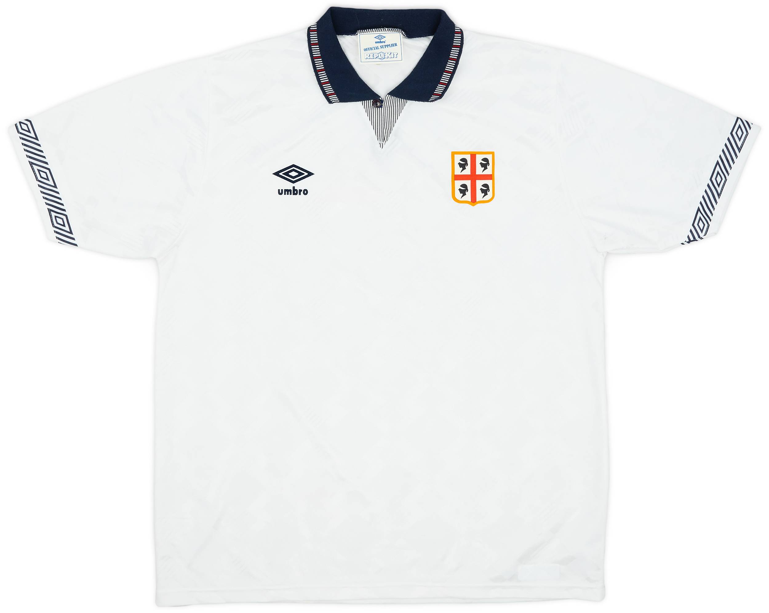 1990-92 Cagliari Away Shirt - 9/10 - (L)