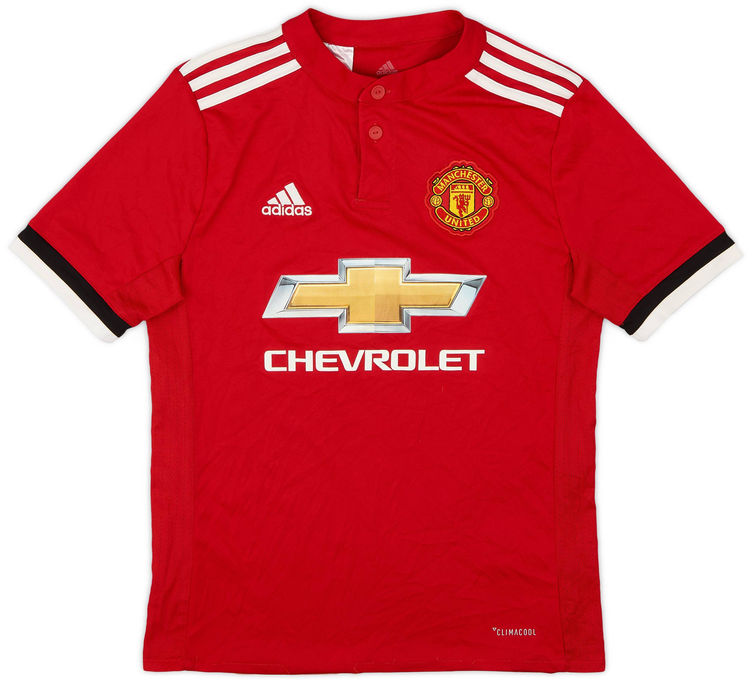 2017-18 Manchester United Home Shirt - 8/10 - (M.Boys)