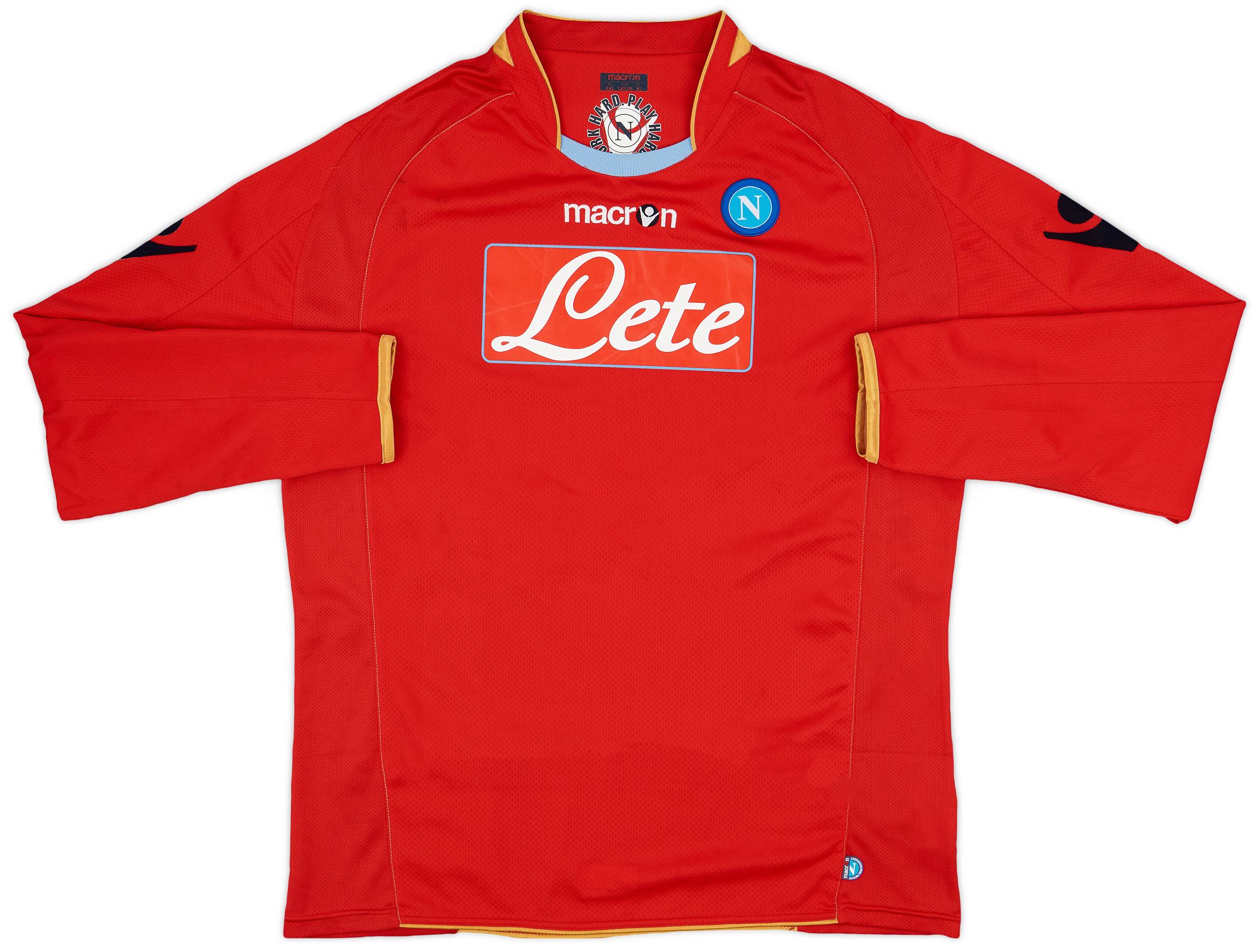 2009-10 Napoli Third L/S Shirt - 8/10 - (XXL)