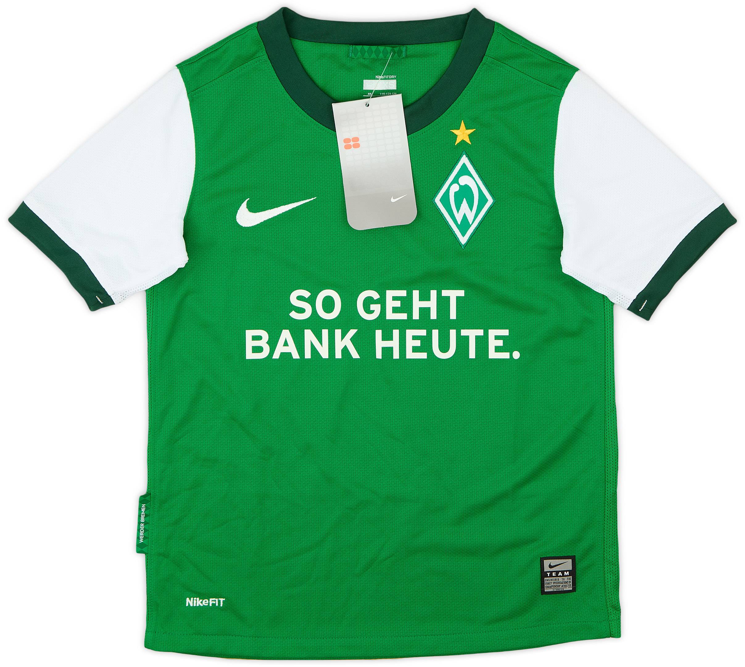 2009-10 Werder Bremen Home Shirt (XS.Boys)