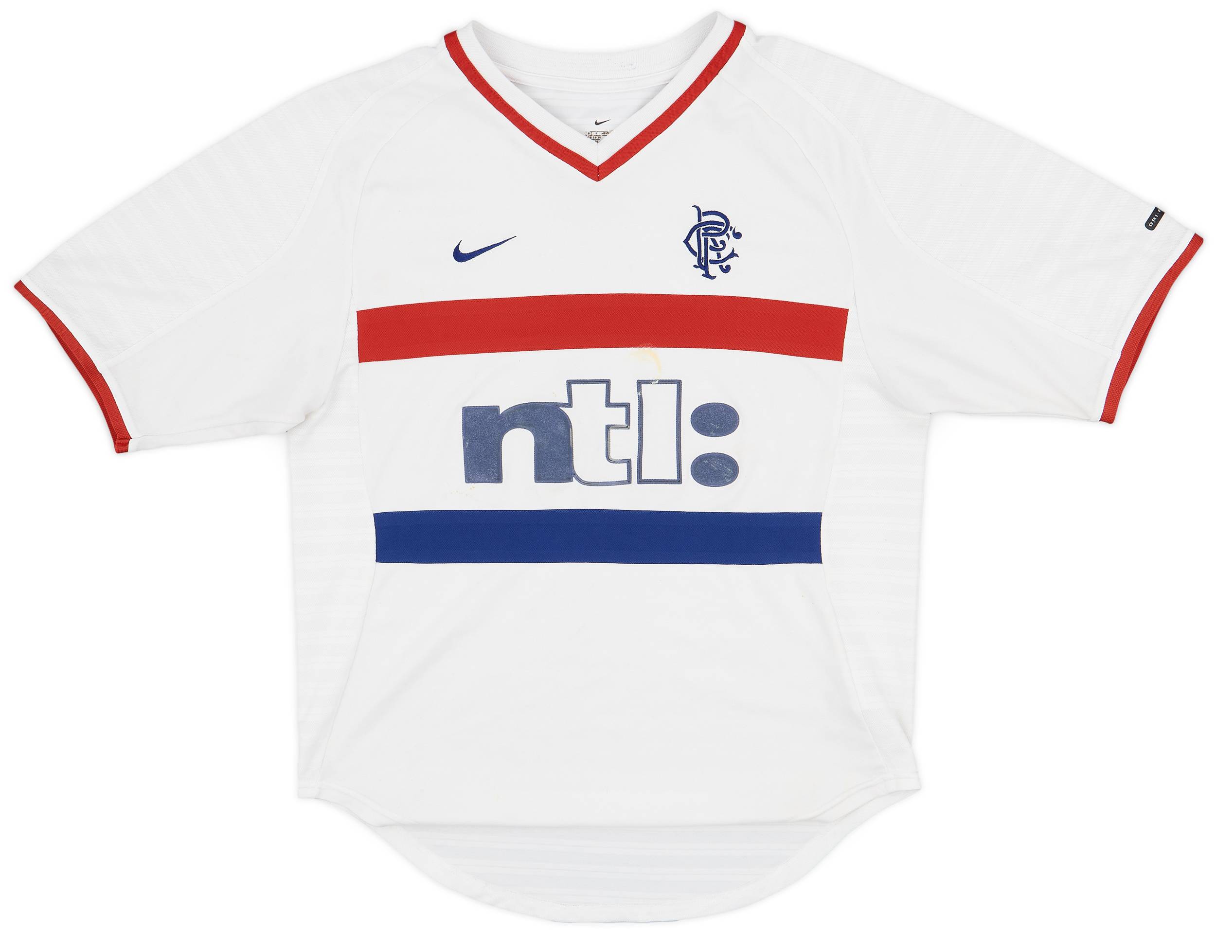 2000-01 Rangers Away Shirt - 4/10 - (S)