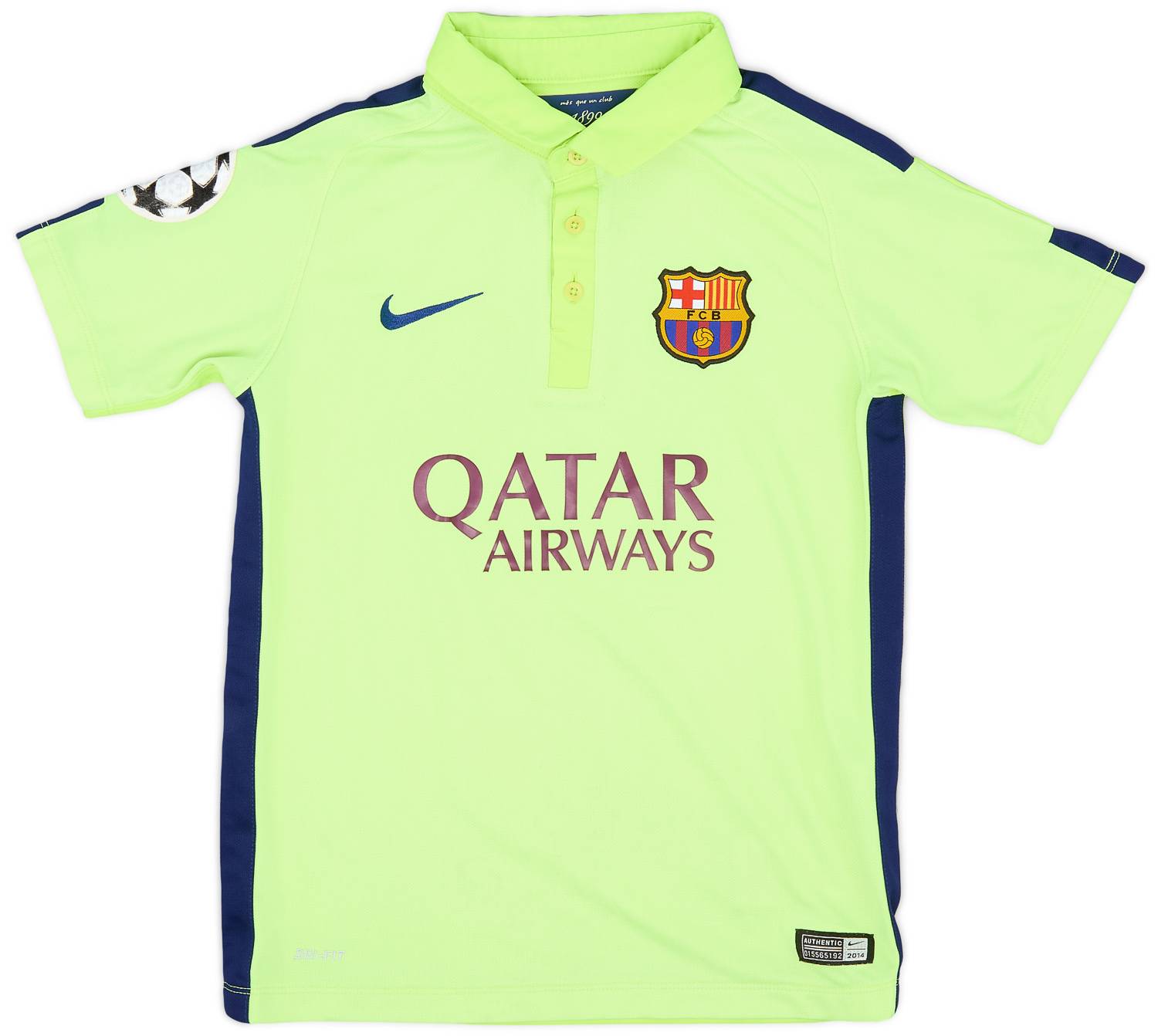 2014-15 Barcelona Third Shirt - 6/10 - (M.Boys)