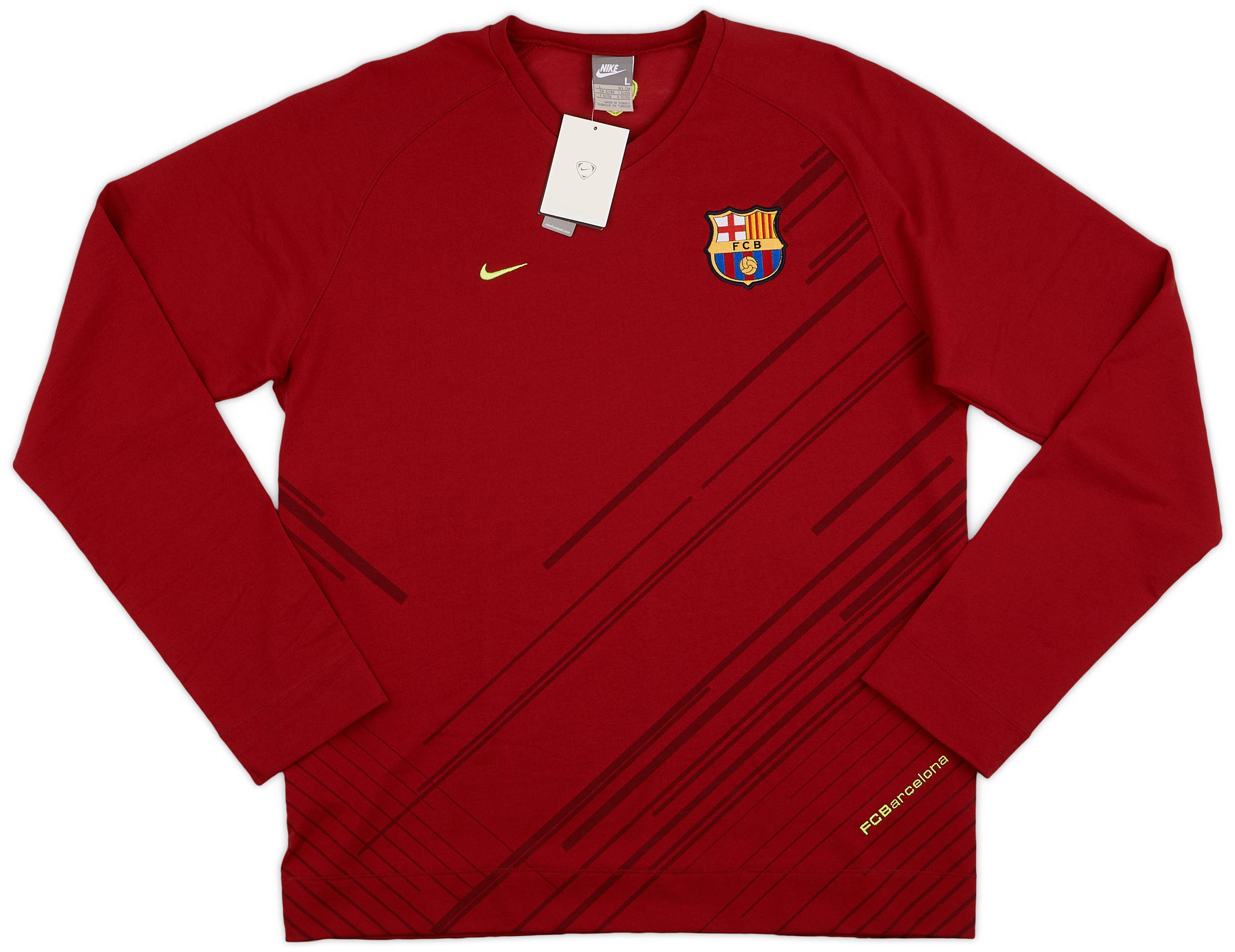 2007-08 Barcelona Nike Training L/S Top (L)