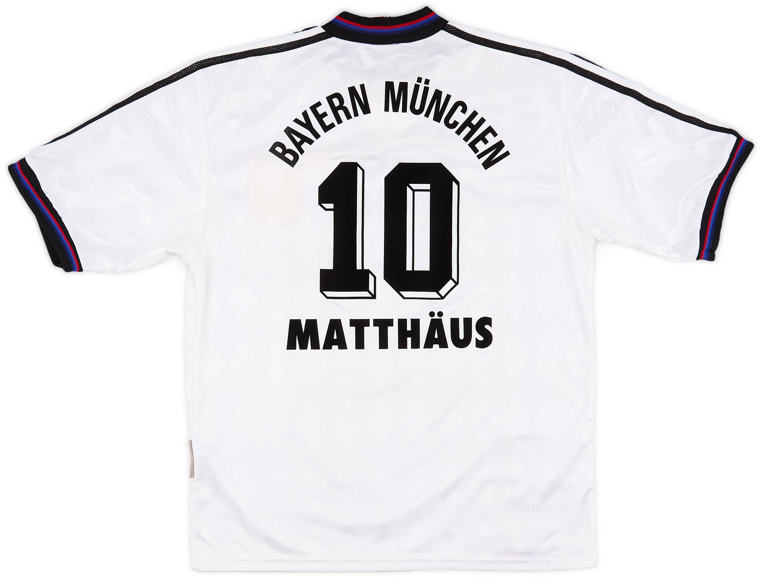 1996-98 Bayern Munich Away Shirt Matthaus #10 - 7/10 - (M)
