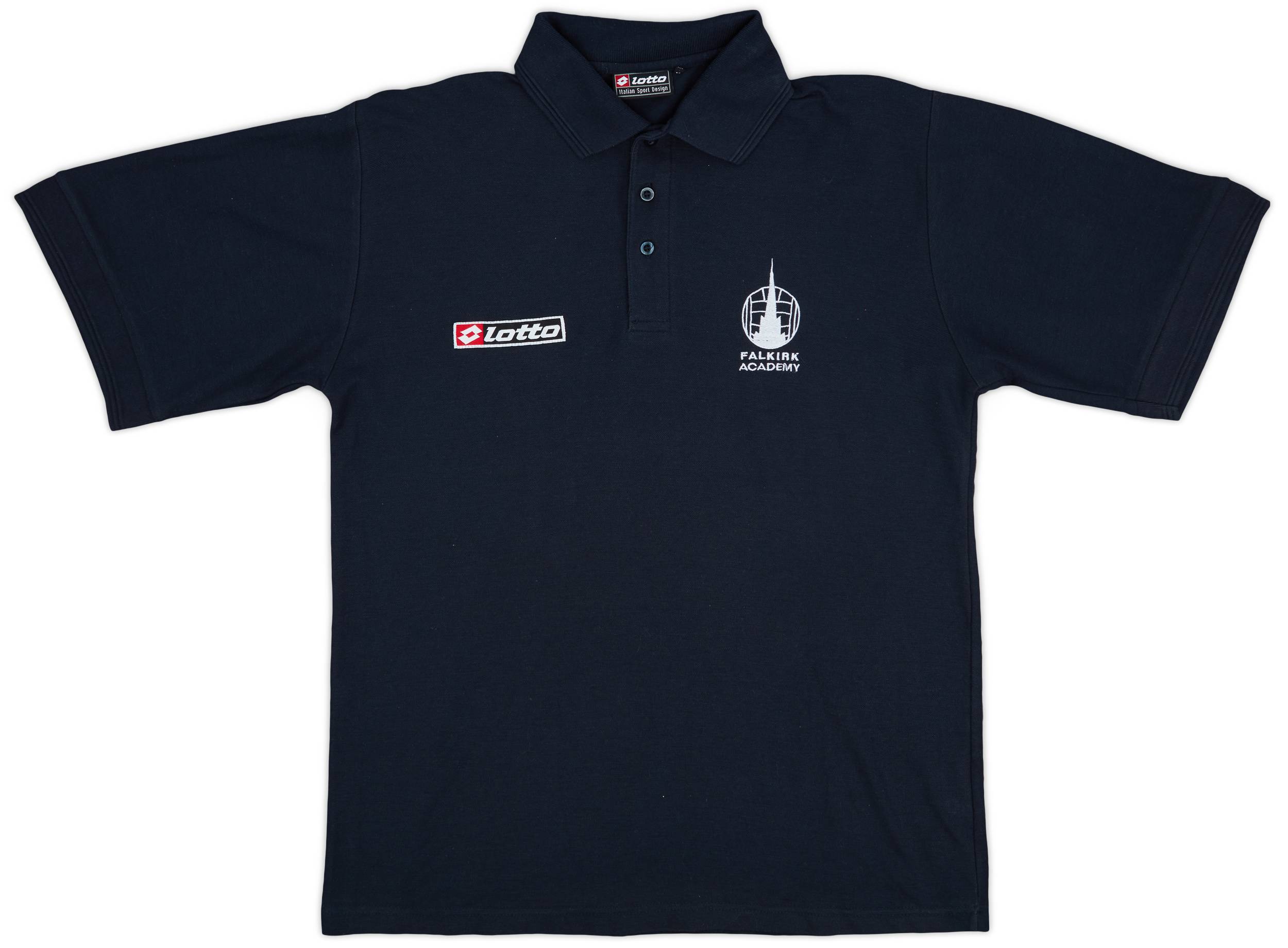 2007-08 Falkirk 'Academy' Fila Polo Shirt - 7/10 - (M)