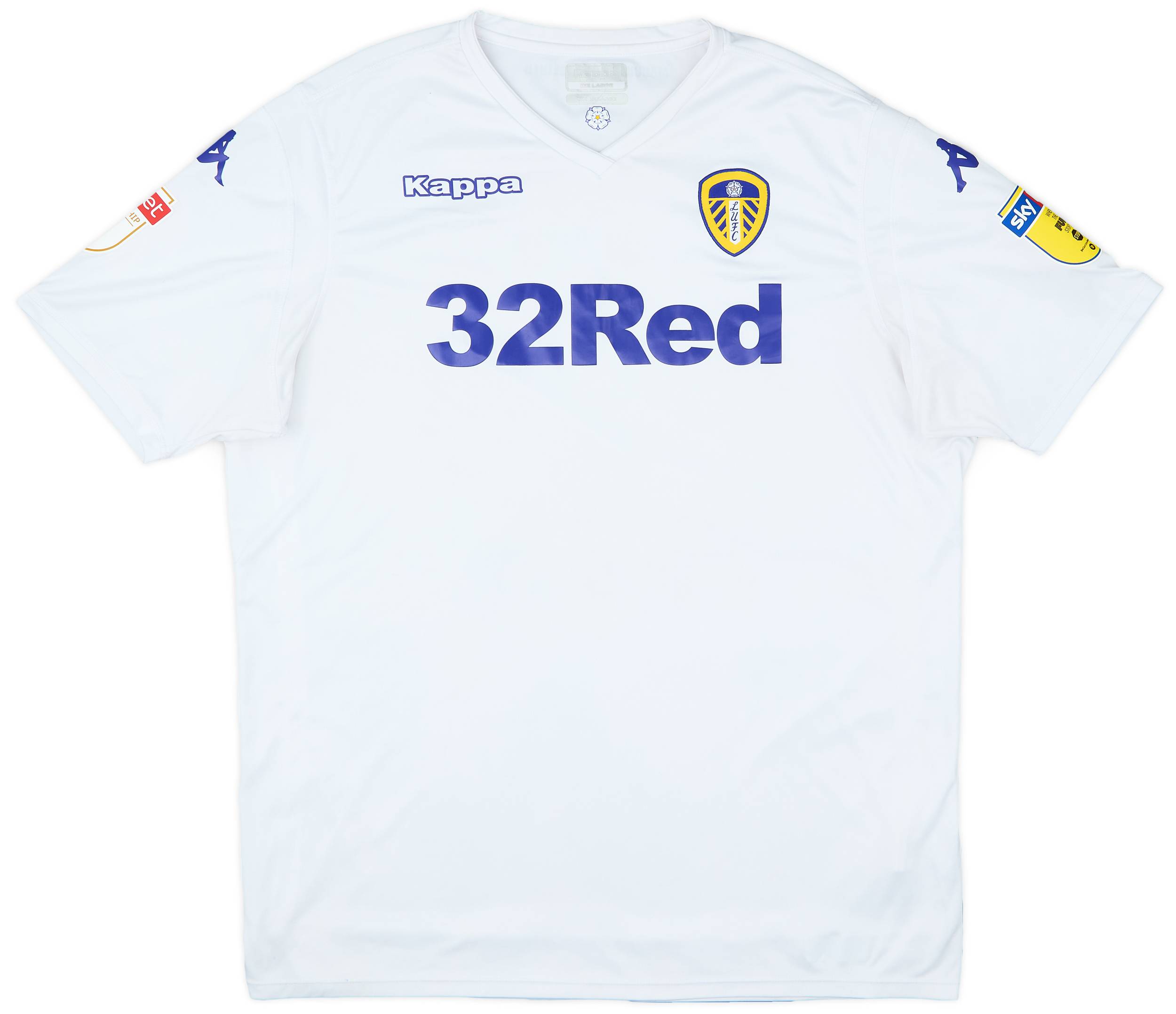 2018-19 Leeds United Home Shirt - 8/10 - (XXL)