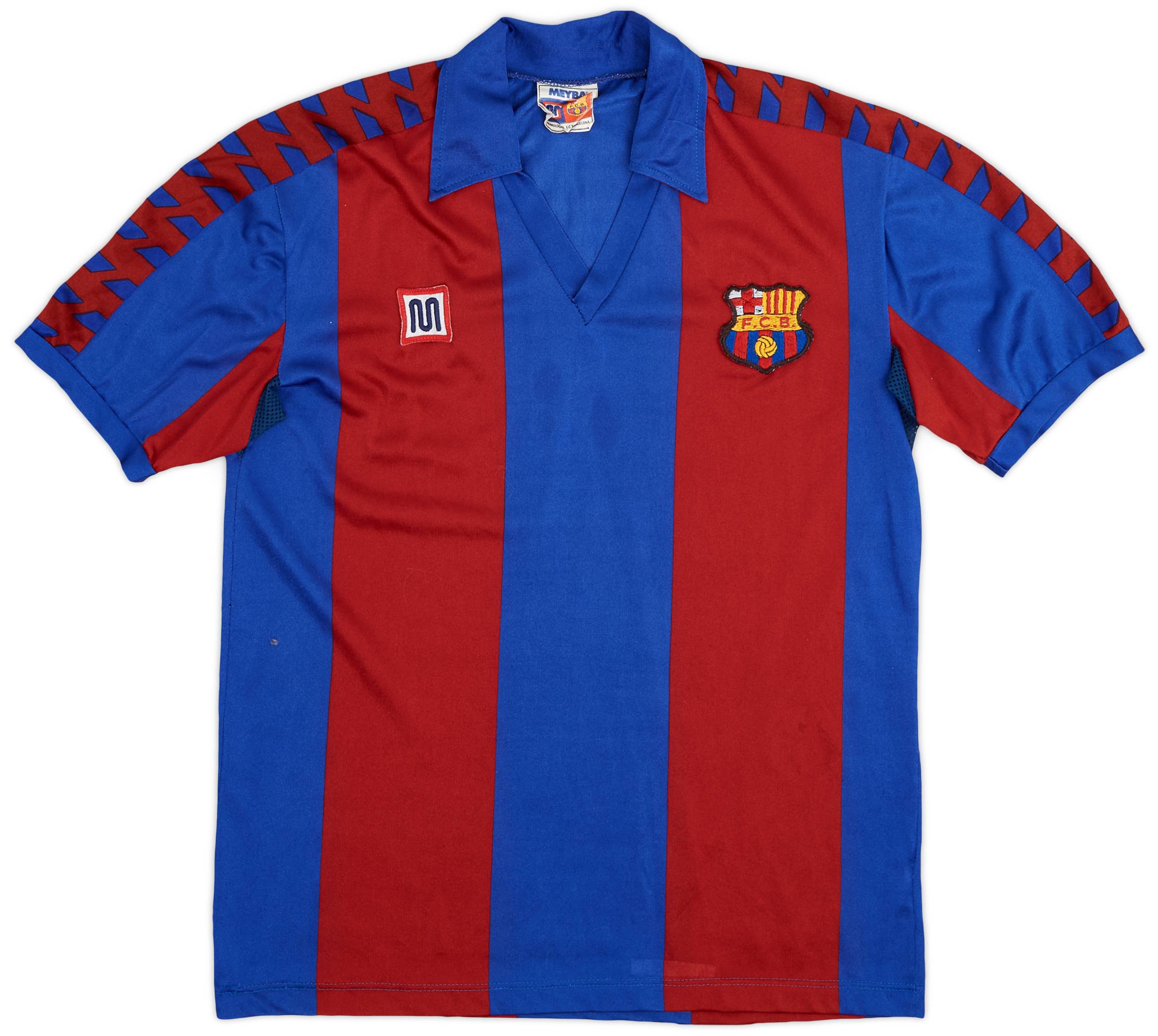 1984-89 Barcelona Home Shirt - 9/10 - (XL.Boys)