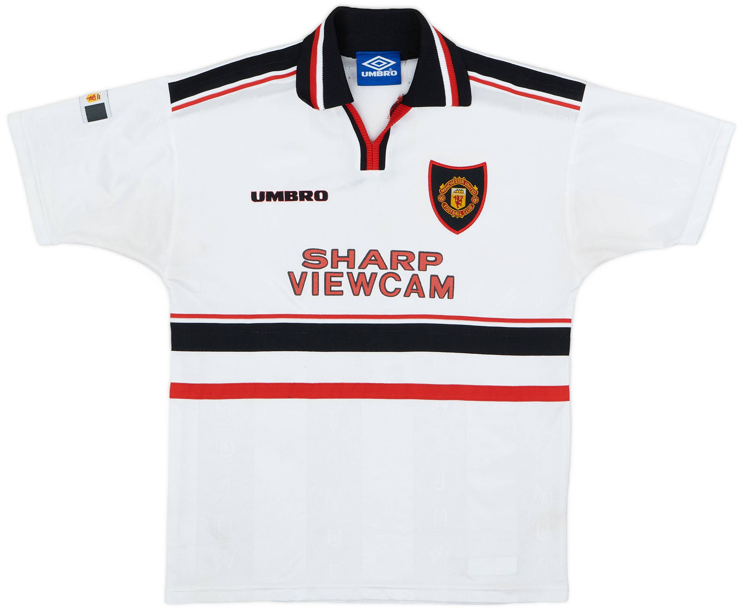 1997-99 Manchester United Away Shirt - 8/10 - (L.Boys)
