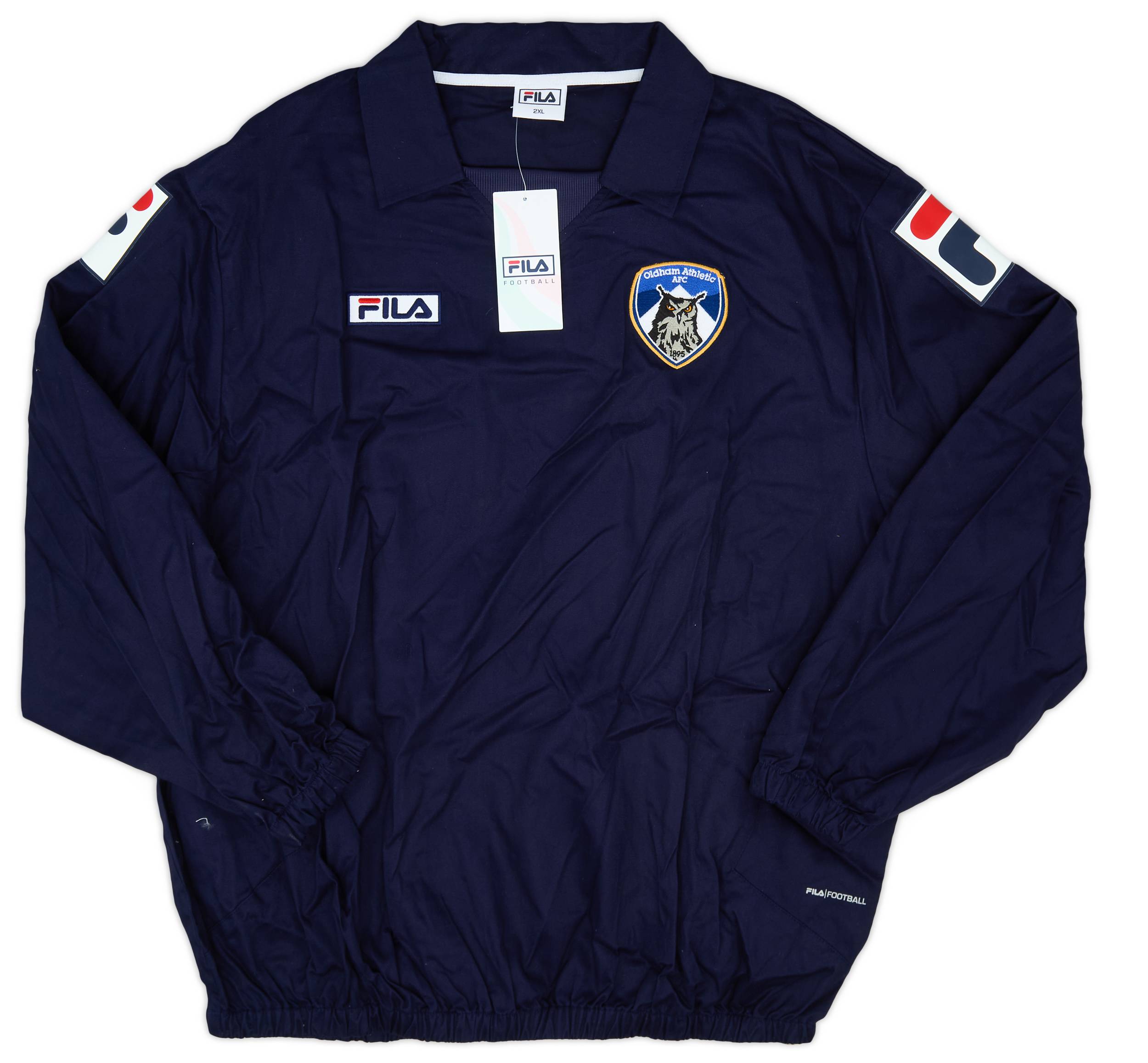 2012-13 Oldham Athletic Fila Drill Top (XXL)
