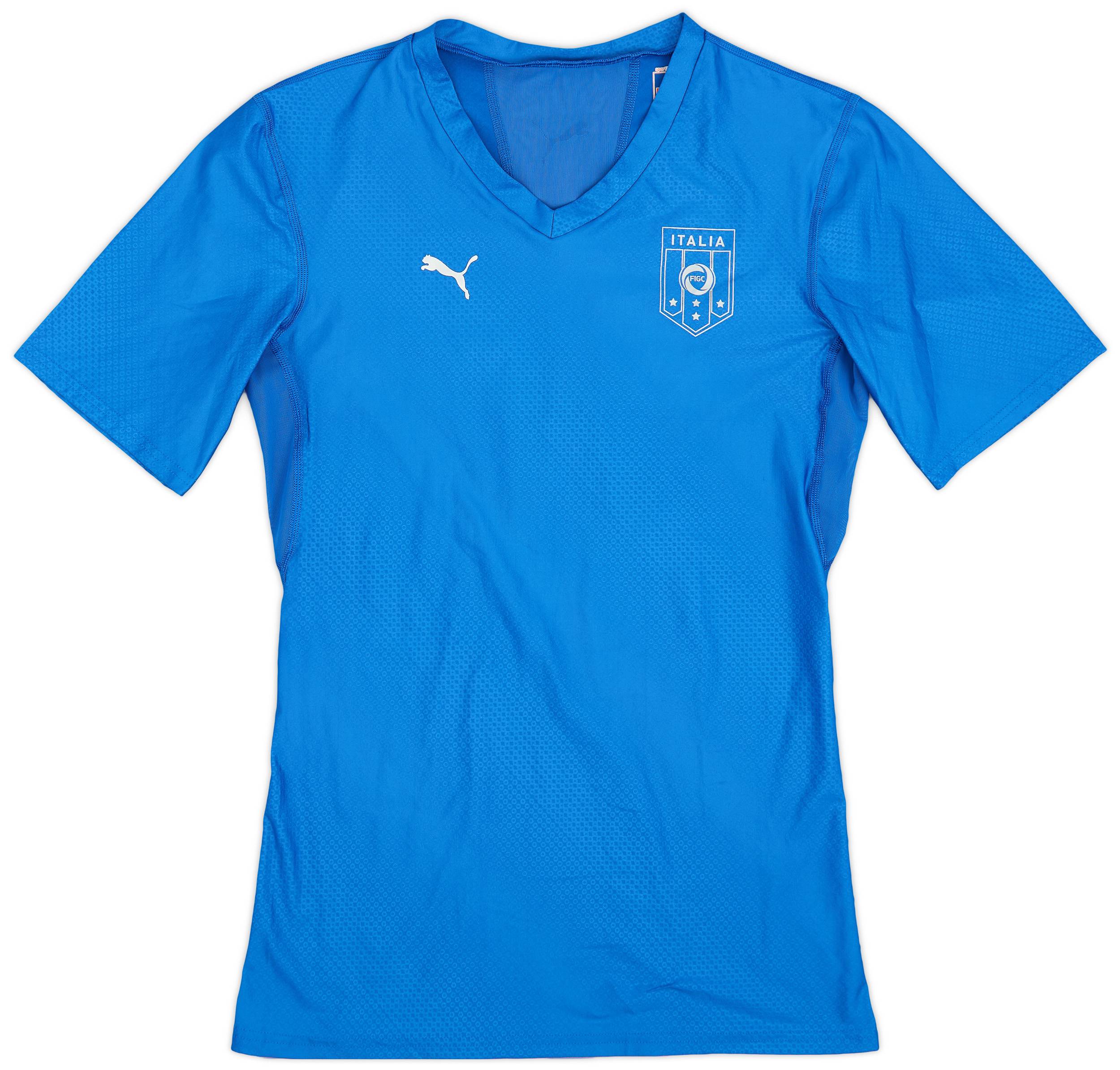 2017-18 Italy Puma Training Shirt - 9/10 - (L)