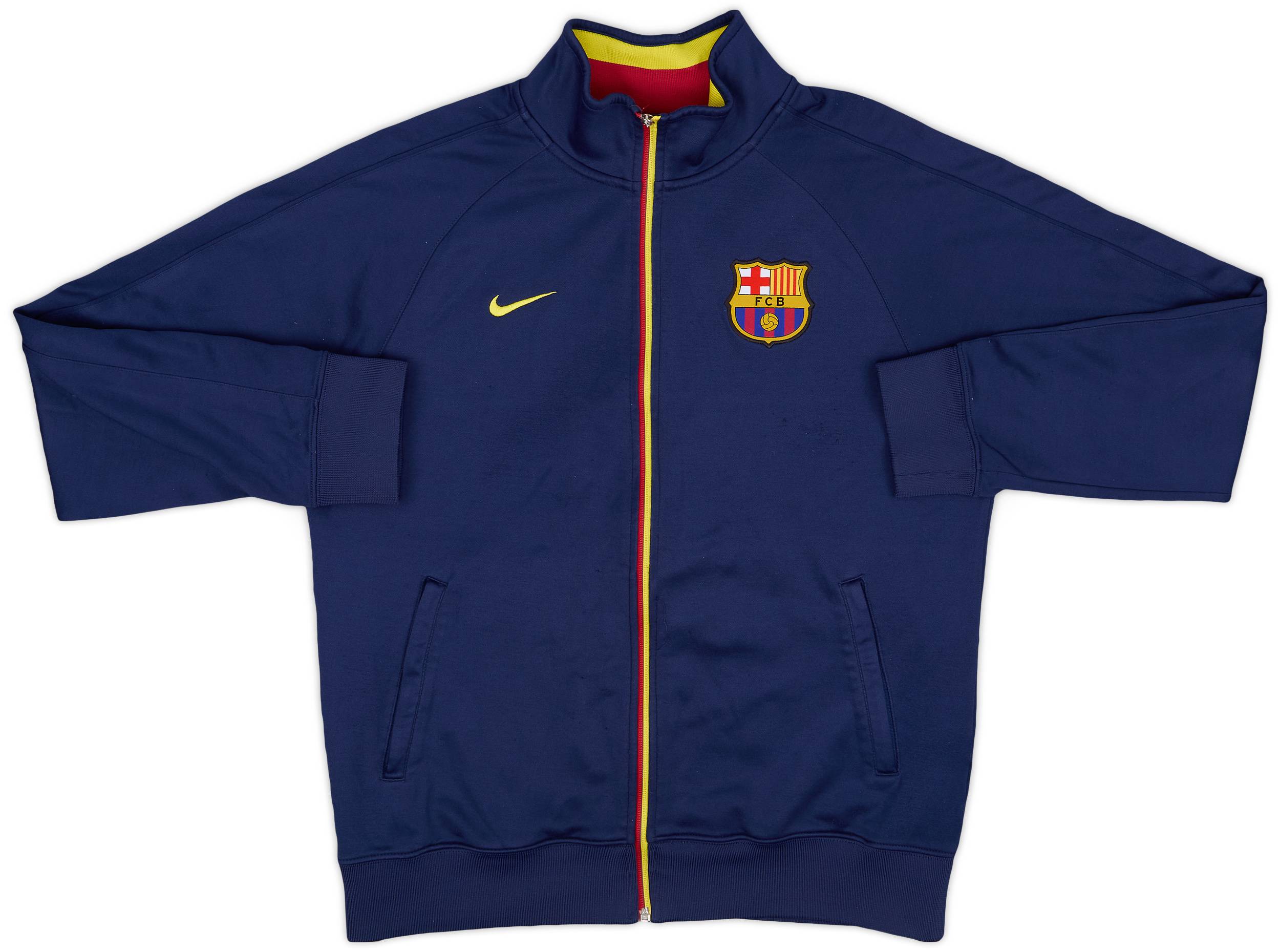 2013-14 Barcelona Nike Track Jacket - 5/10 - (M) 2013-14 Barcelona Nike Track Jacket - 5/10 - (M)