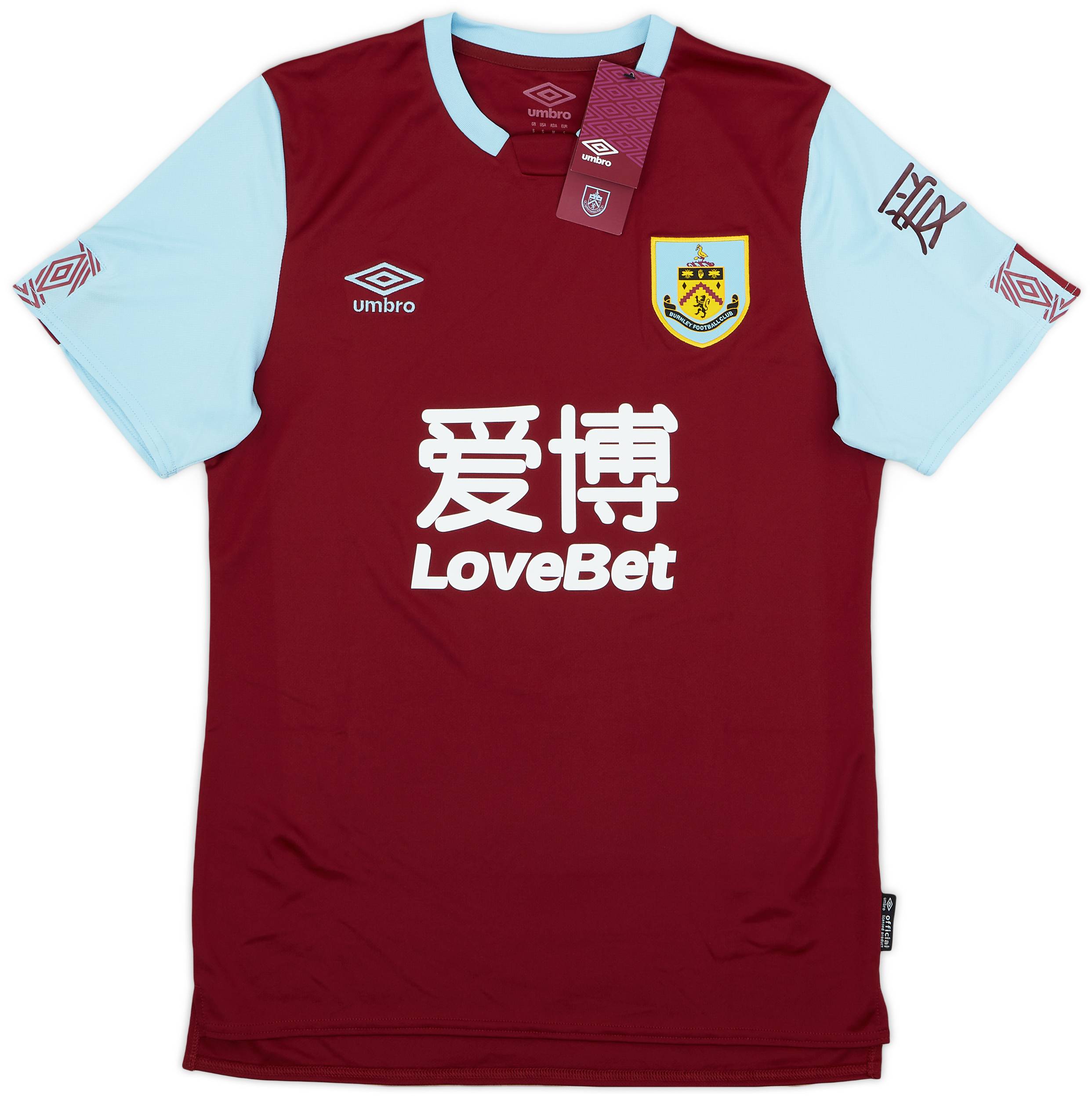 2019-20 Burnley Home Shirt (S)