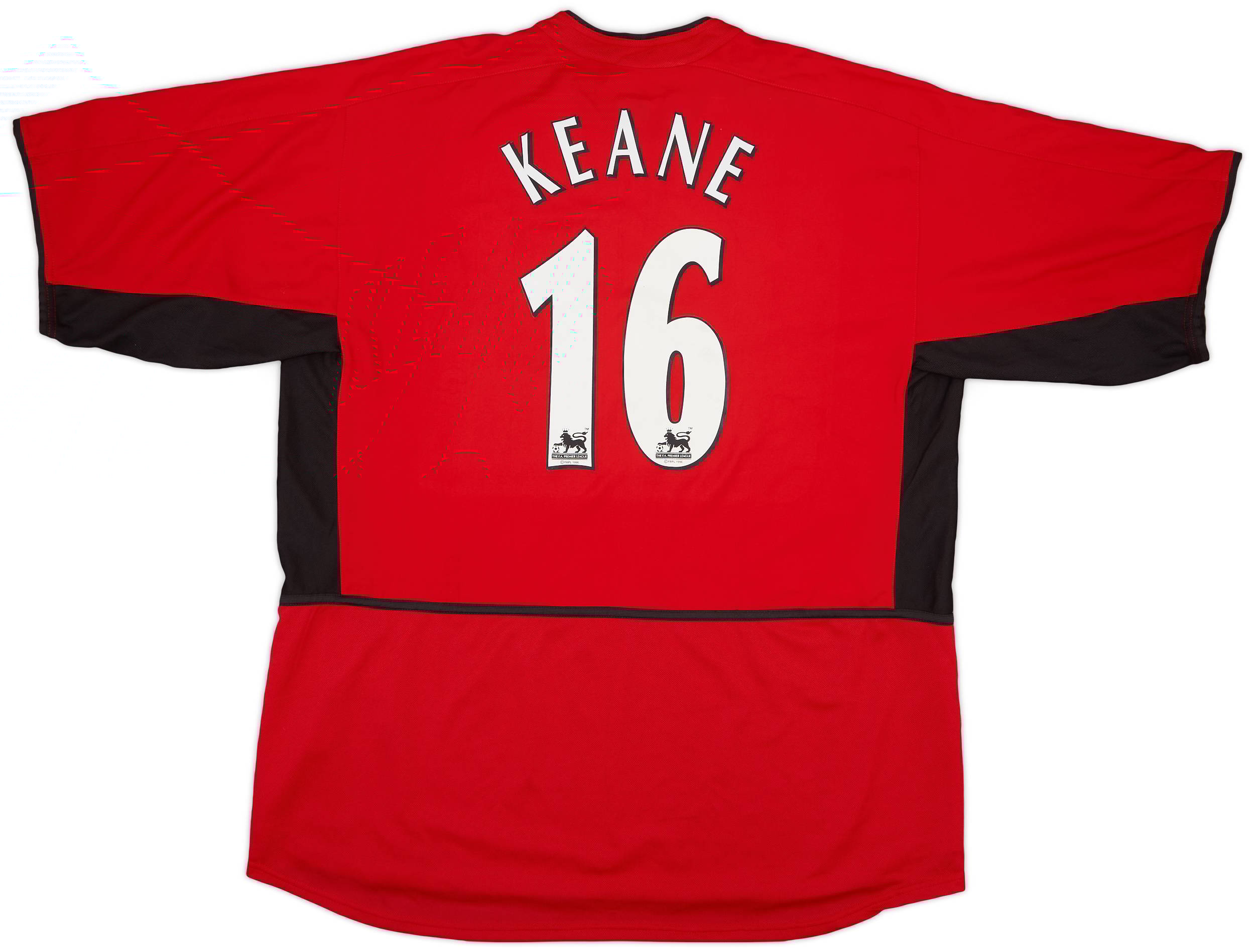 2002-04 Manchester United Home Shirt Keane #16 (XXL)