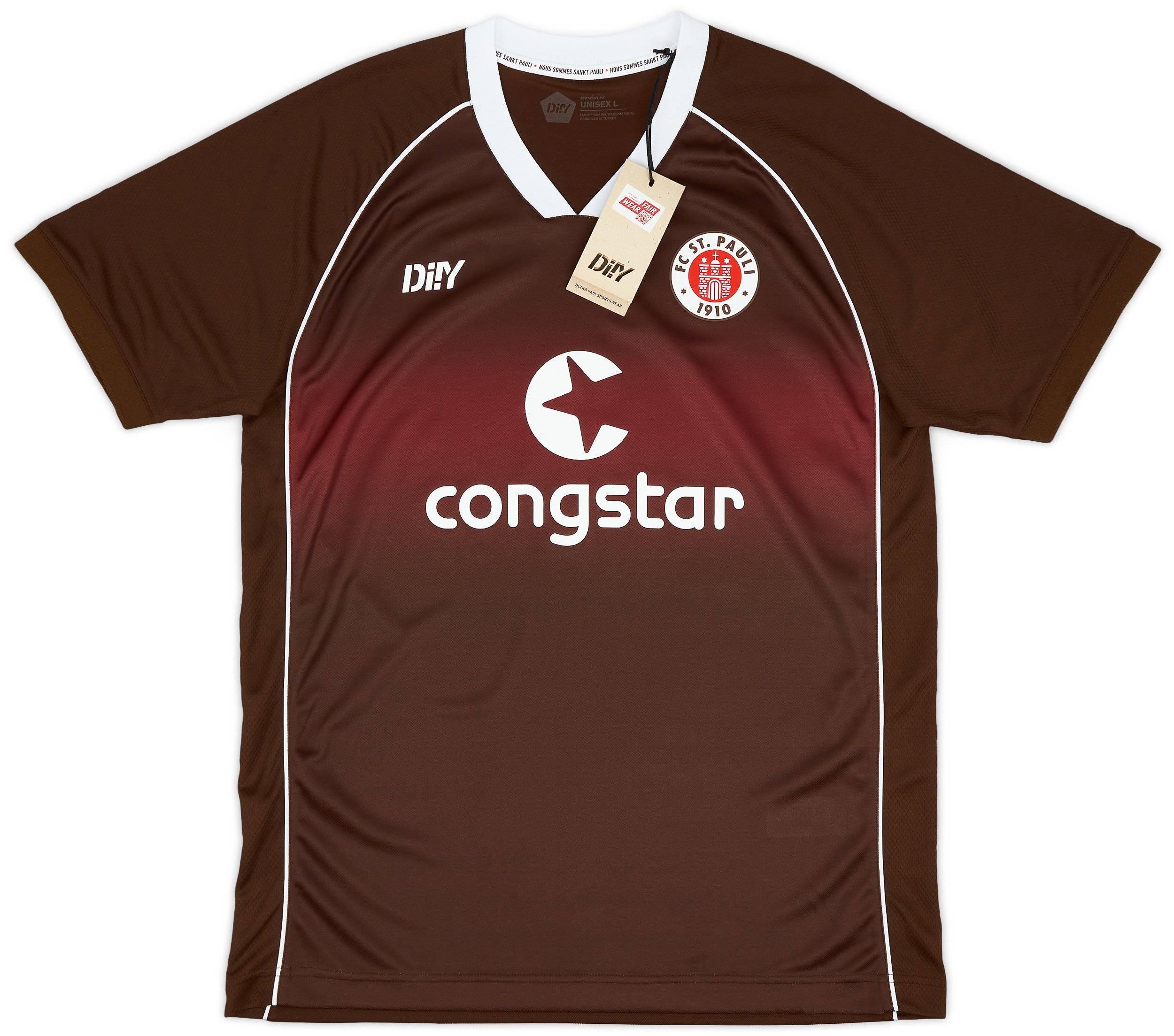 2023 24 St Pauli Home Shirt