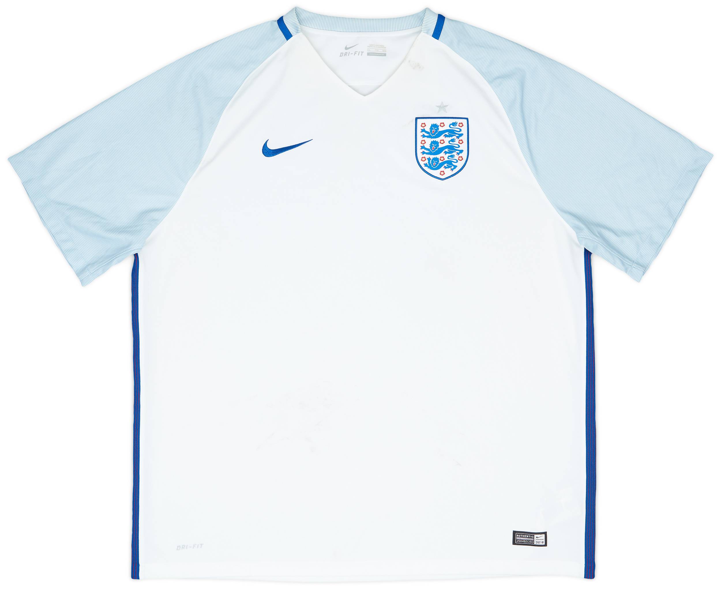 2016-17 England Home Shirt - 4/10 - (XXL)