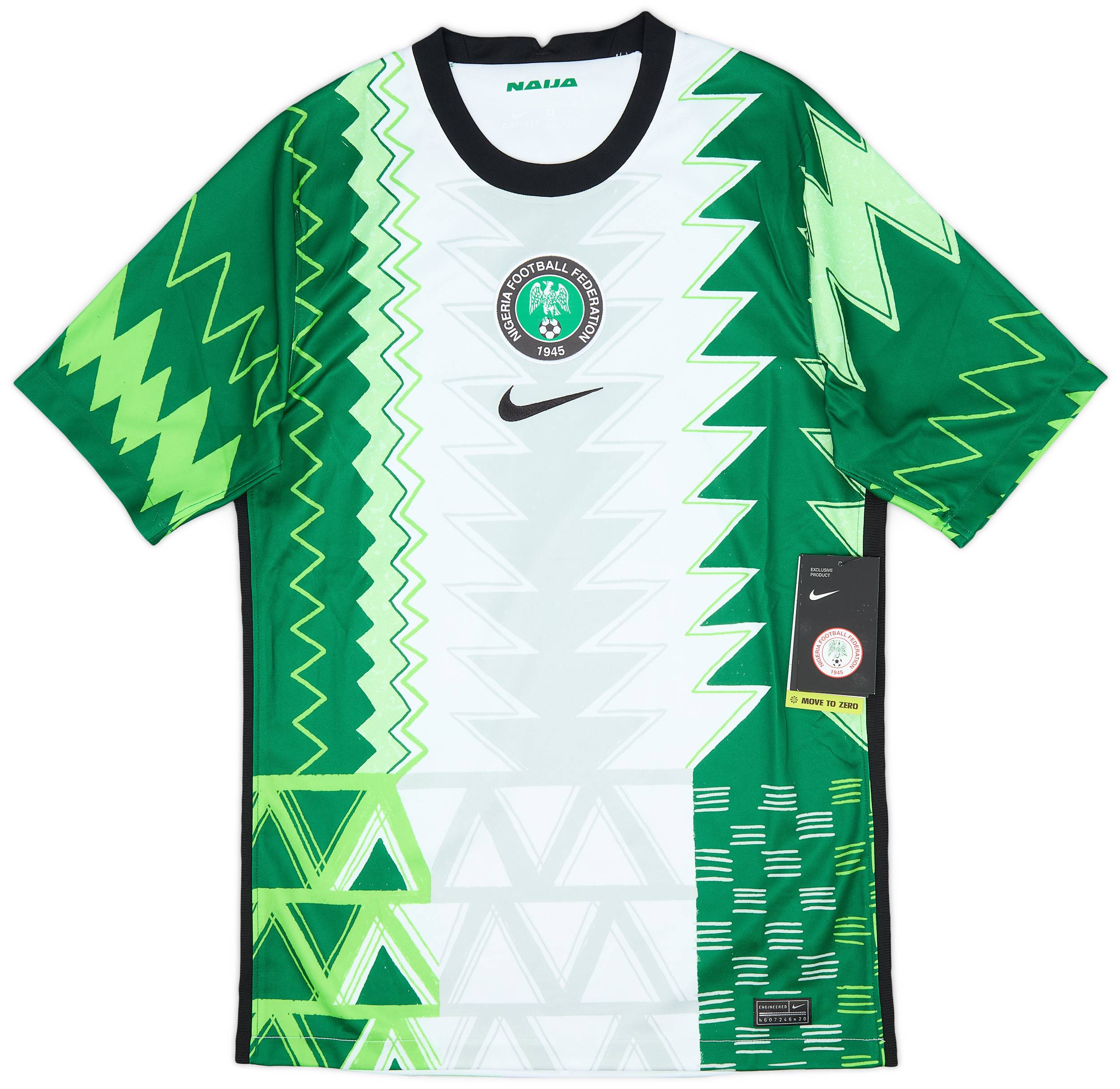 2020-21 Nigeria Home Shirt (S)