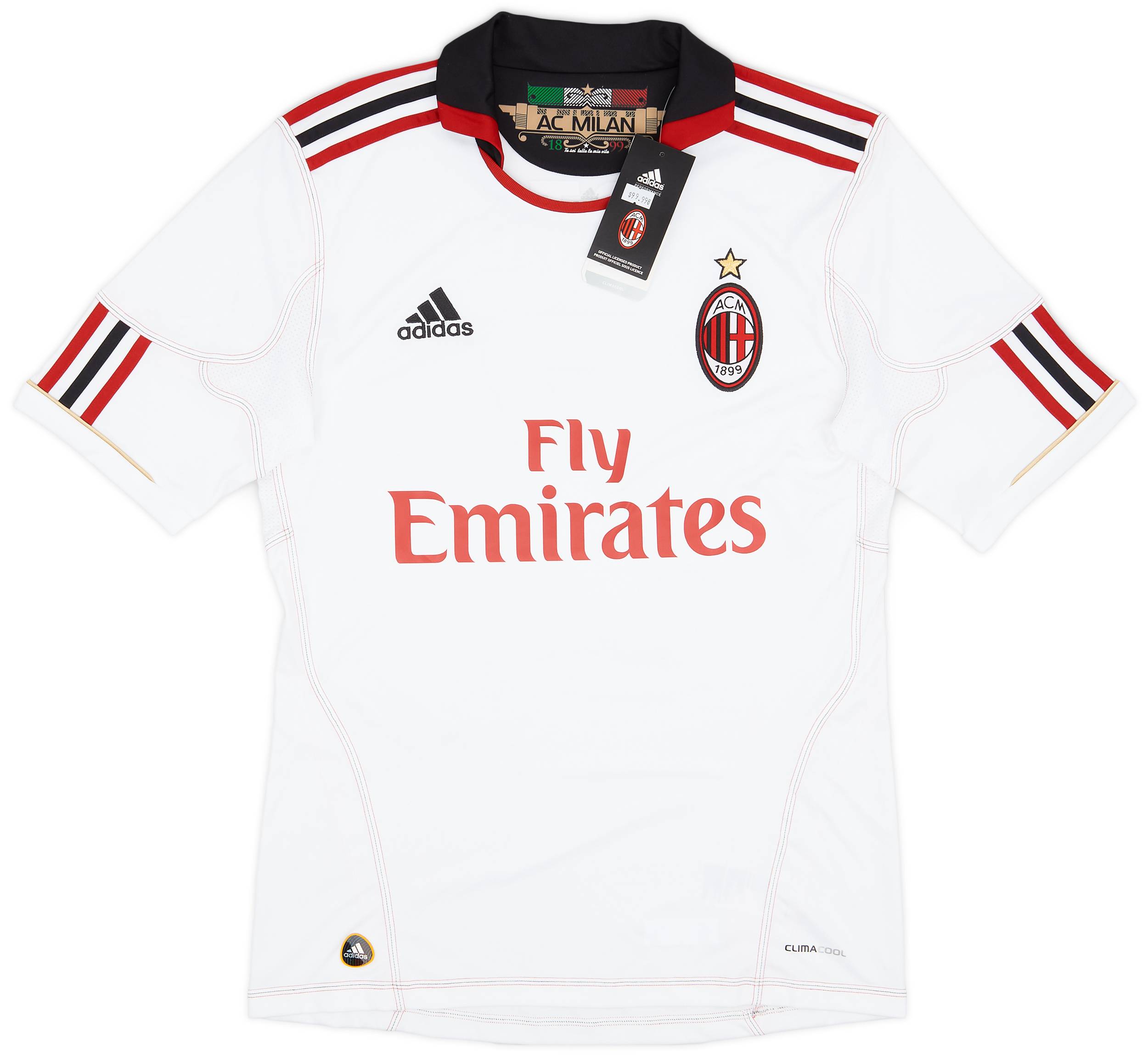 2010-11 AC Milan Away Shirt Pato #7 (S)