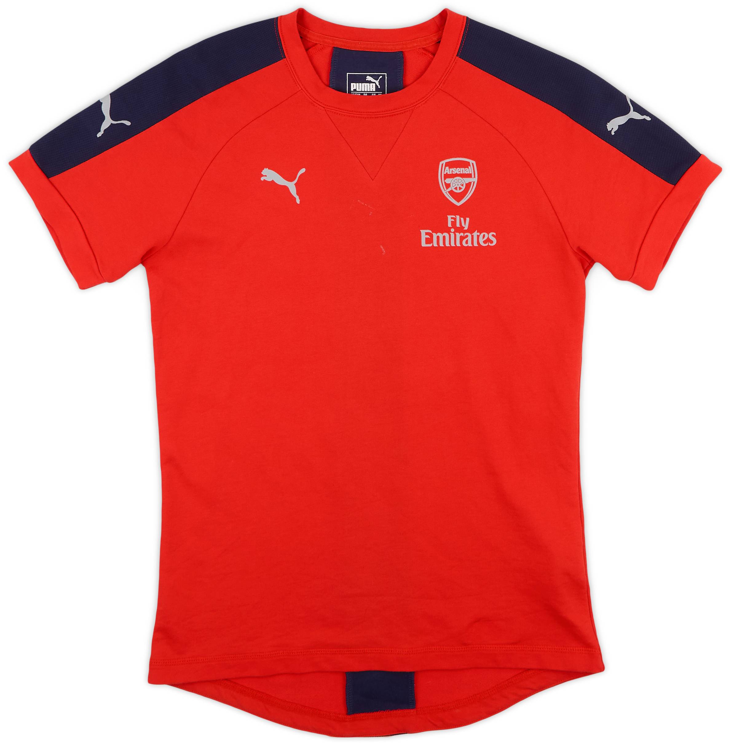 2014-15 Arsenal Puma Cotton Tee - 9/10 - (S)