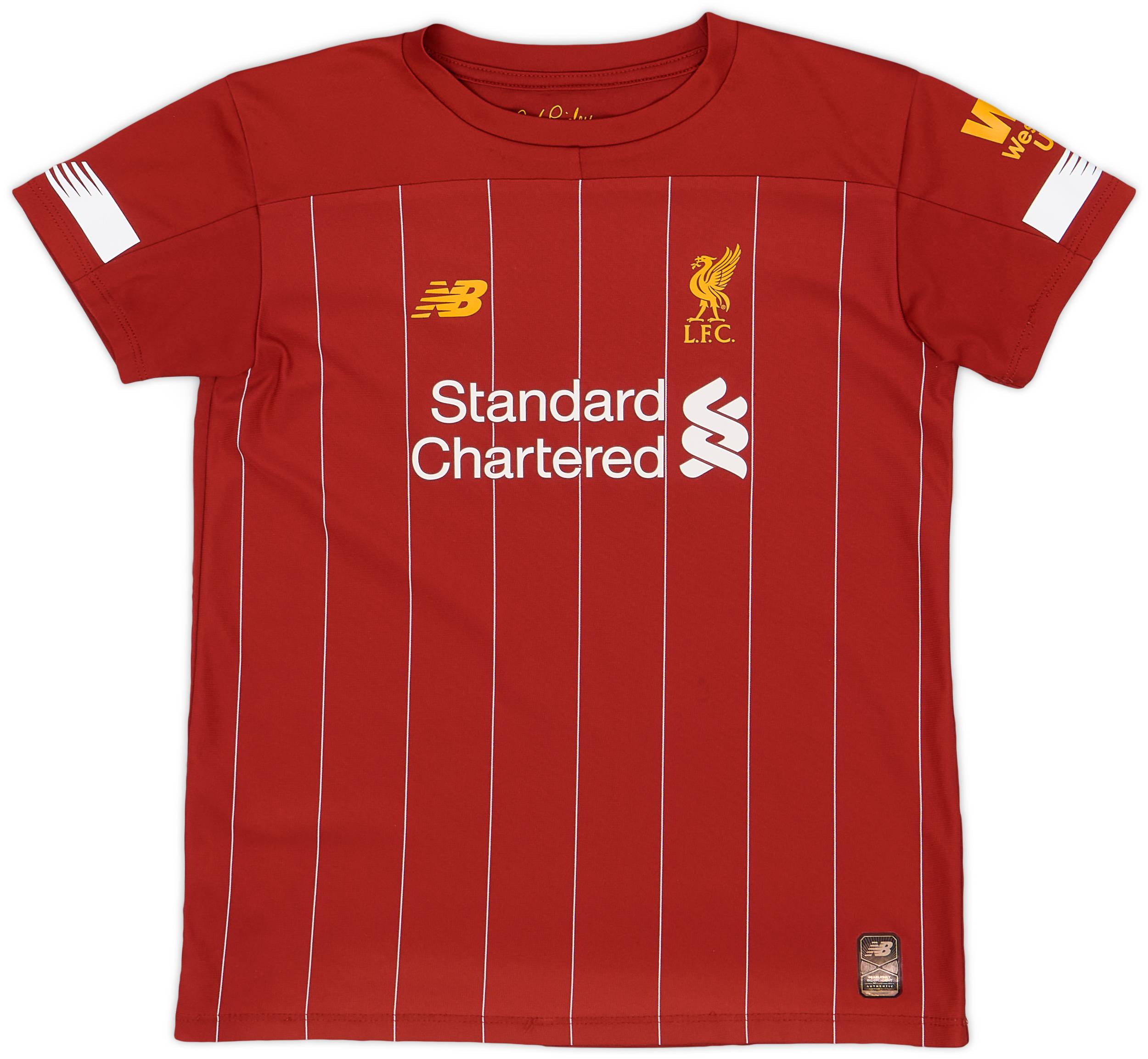 2019-20 Liverpool Home Shirt - 8/10 - (S.Boys)