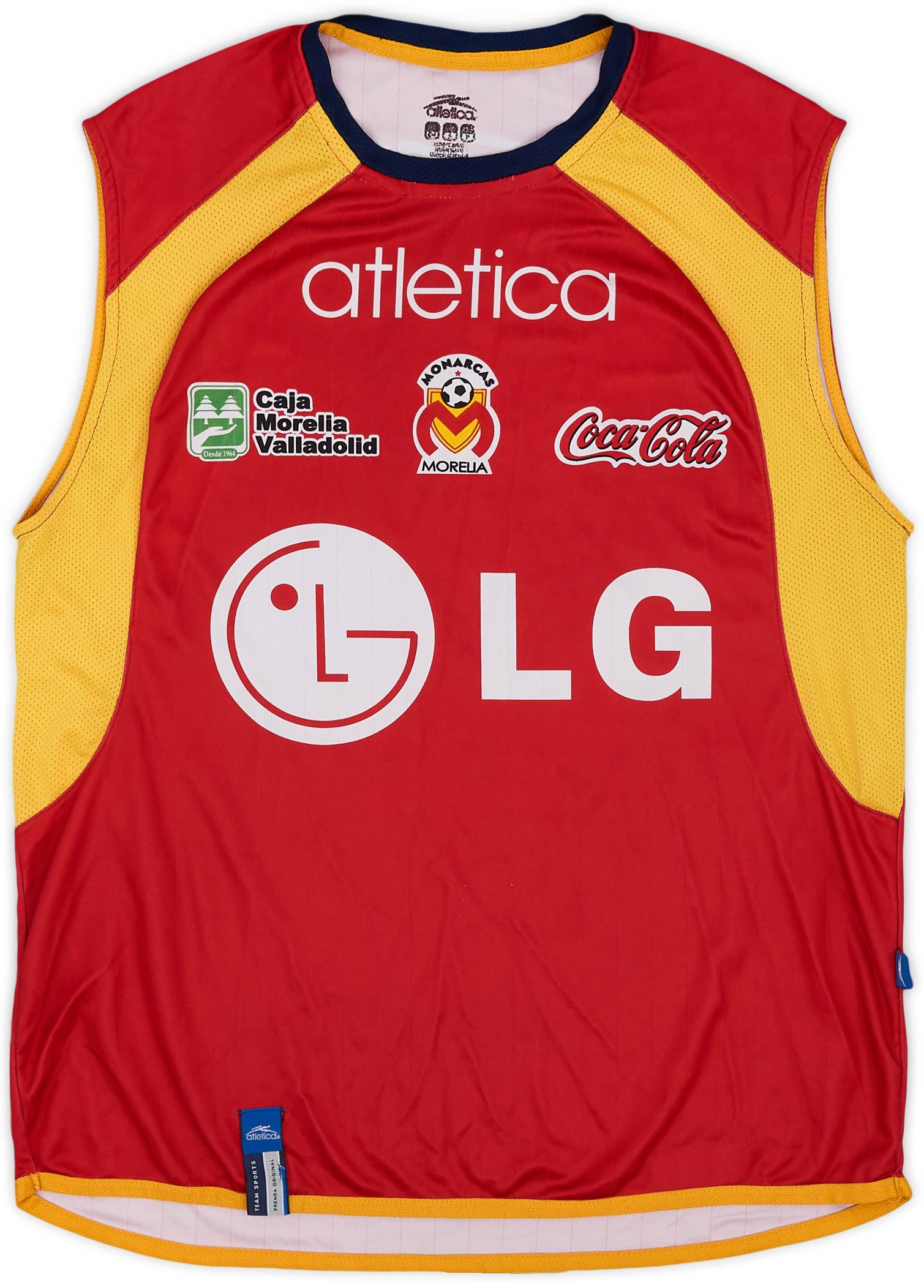 2006-07 Monarcas Morelia Atletica Training Vest - 7/10 - (S)