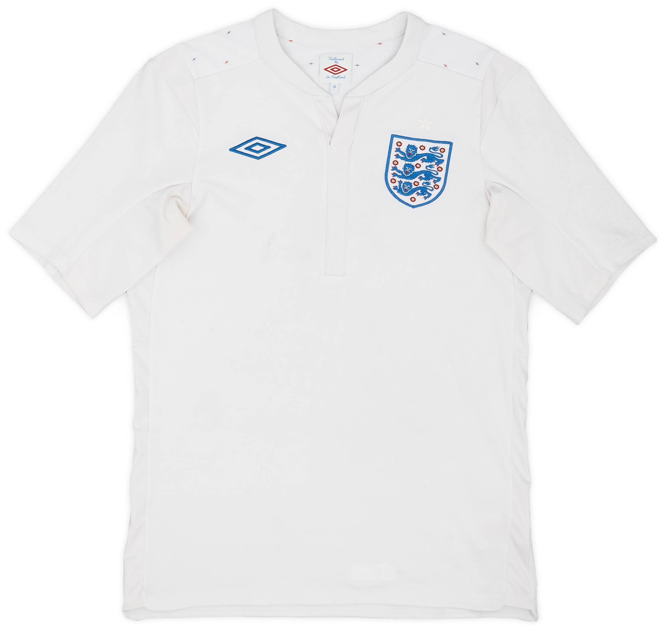 2010-11 England Home Shirt - 6/10 - (S)