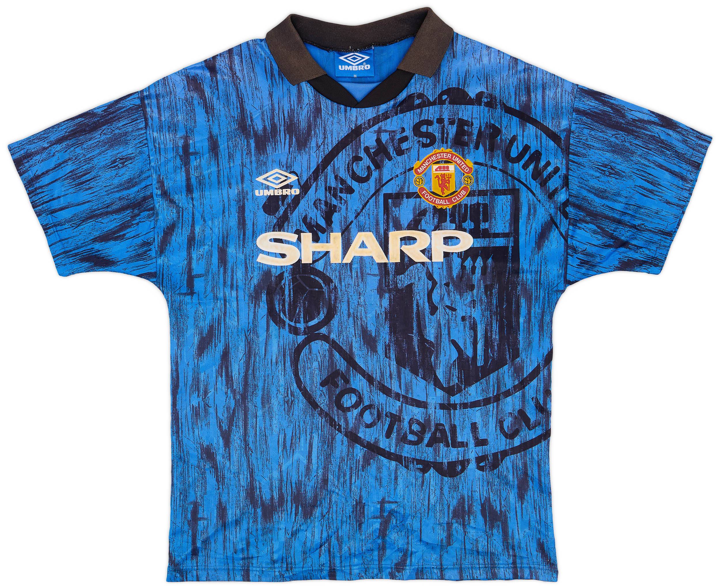 1992-93 Manchester United Away Shirt - 7/10 - (M)