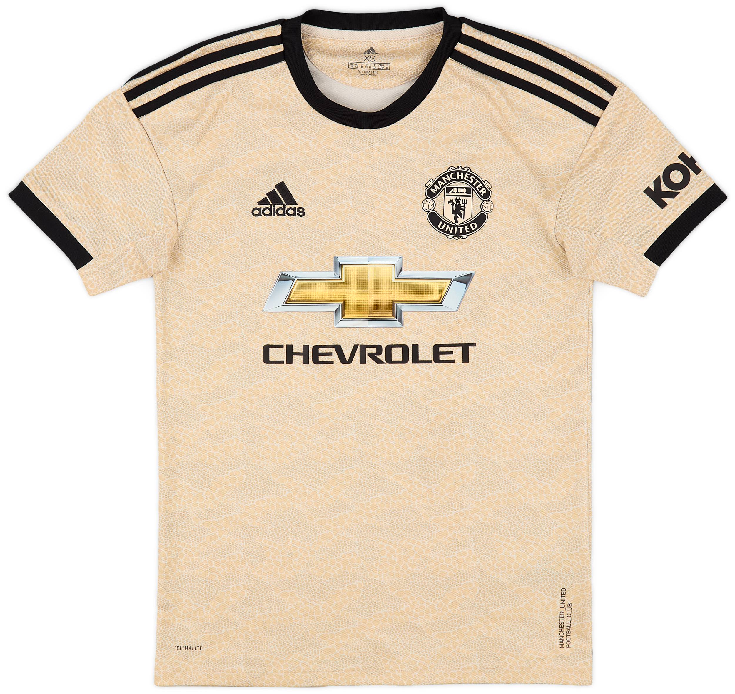 2019-20 Manchester United Away Shirt - 9/10 - (XS)