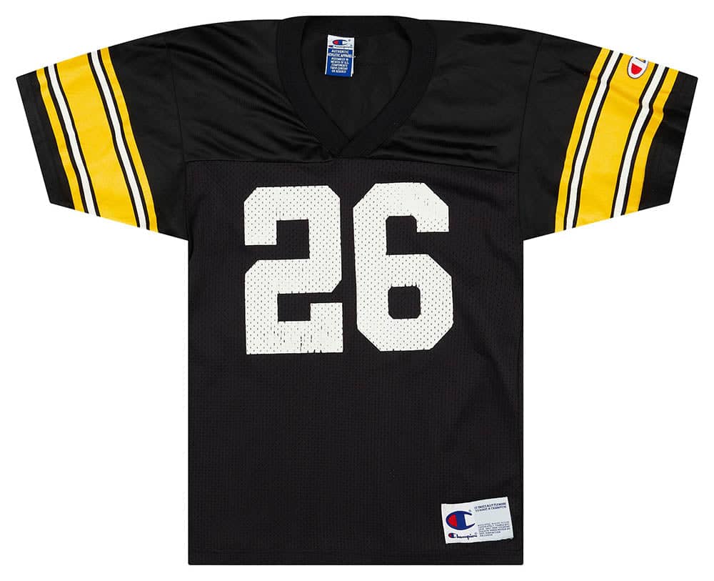 1992-96 Pittsburgh Steelers Woodson #26 Champion Jersey (Home) Y