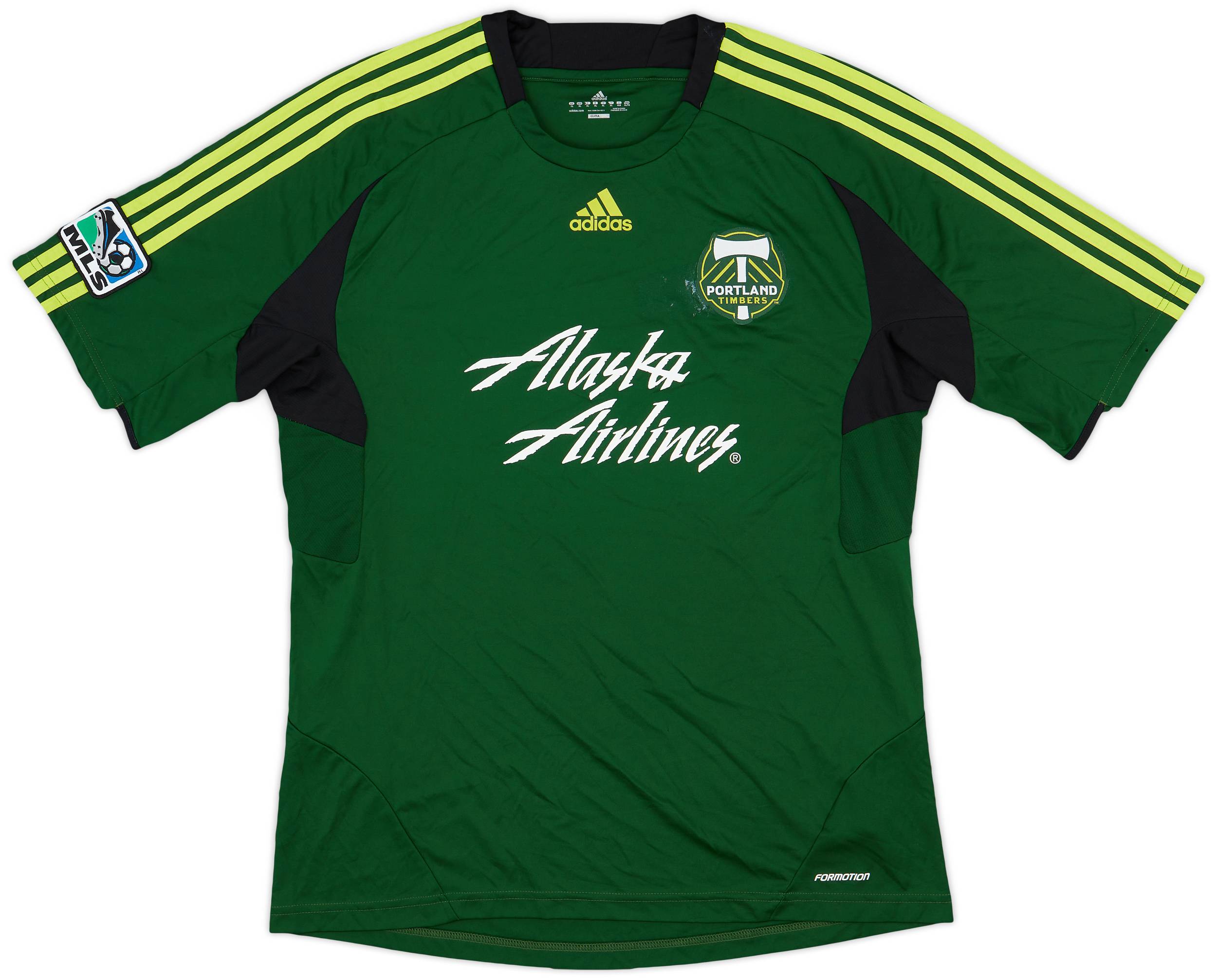 2011-12 Portland Timbers adidas Formotion Training Shirt - 5/10 - (XL)