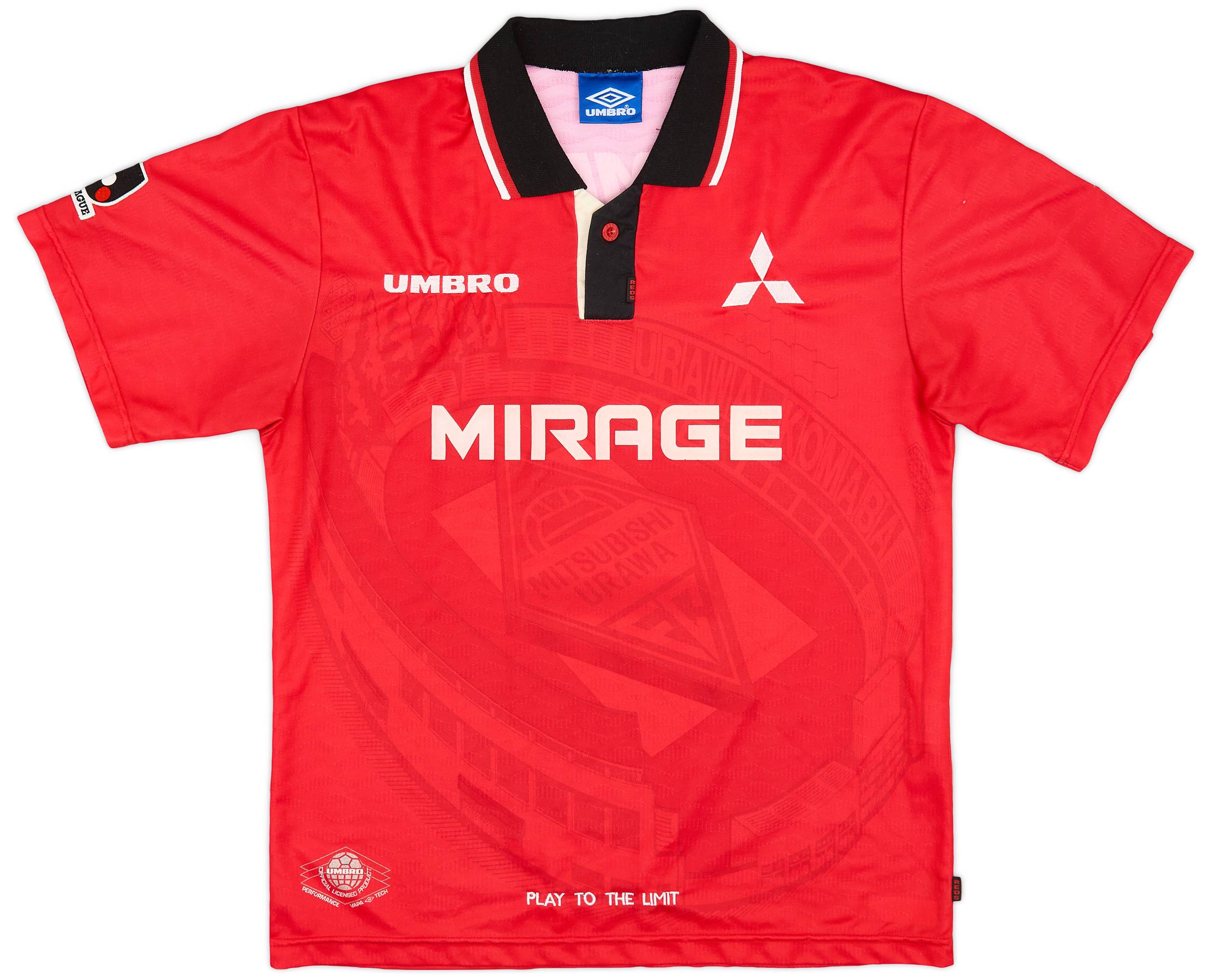 応援グッズ 1997 Urawa Reds Home Uniform 1997 Urawa Red Diamonds Home Shirt - 8/10 - (L)