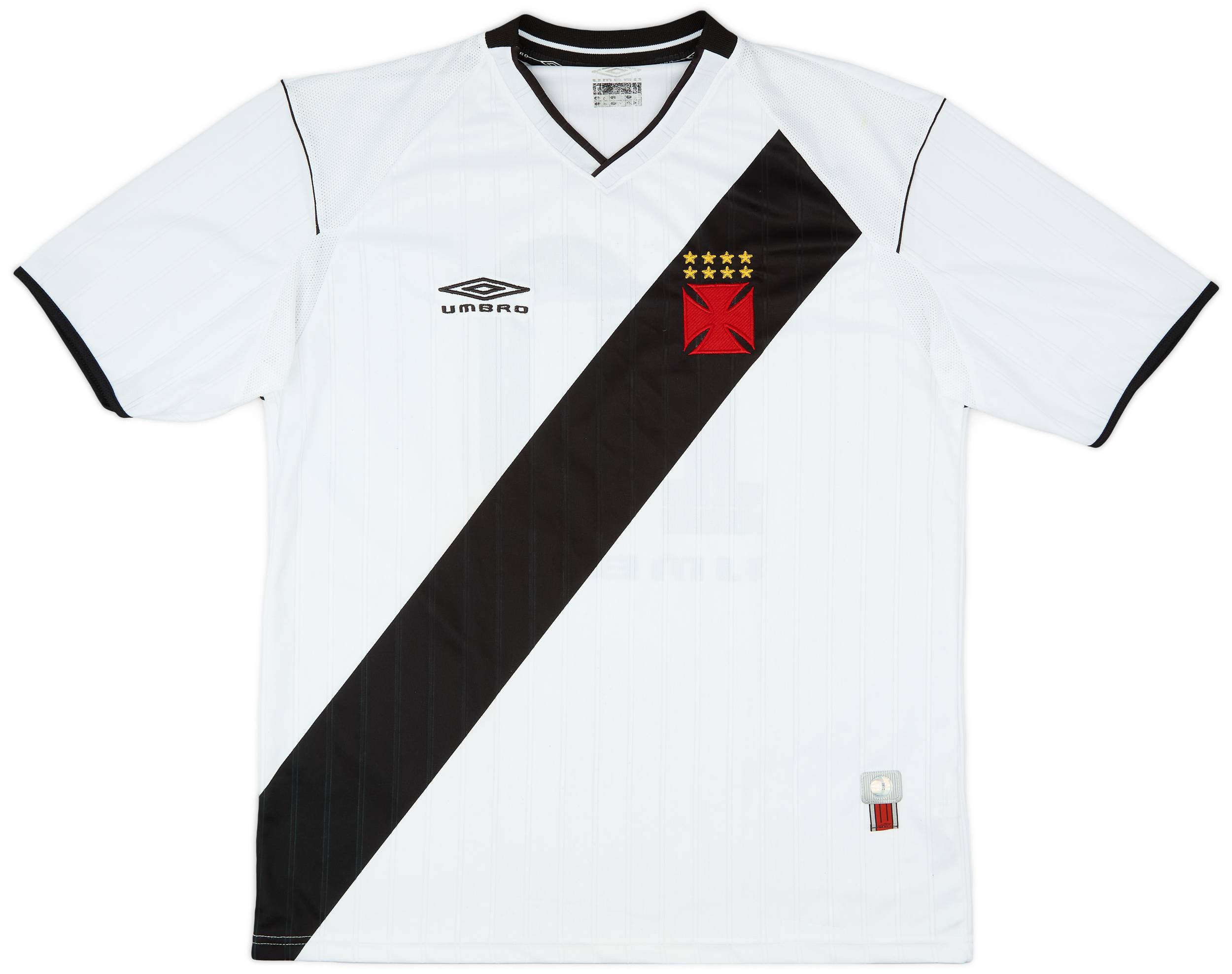 2002 Vasco da Gama Away Shirt #10 - 7/10 - (XL)