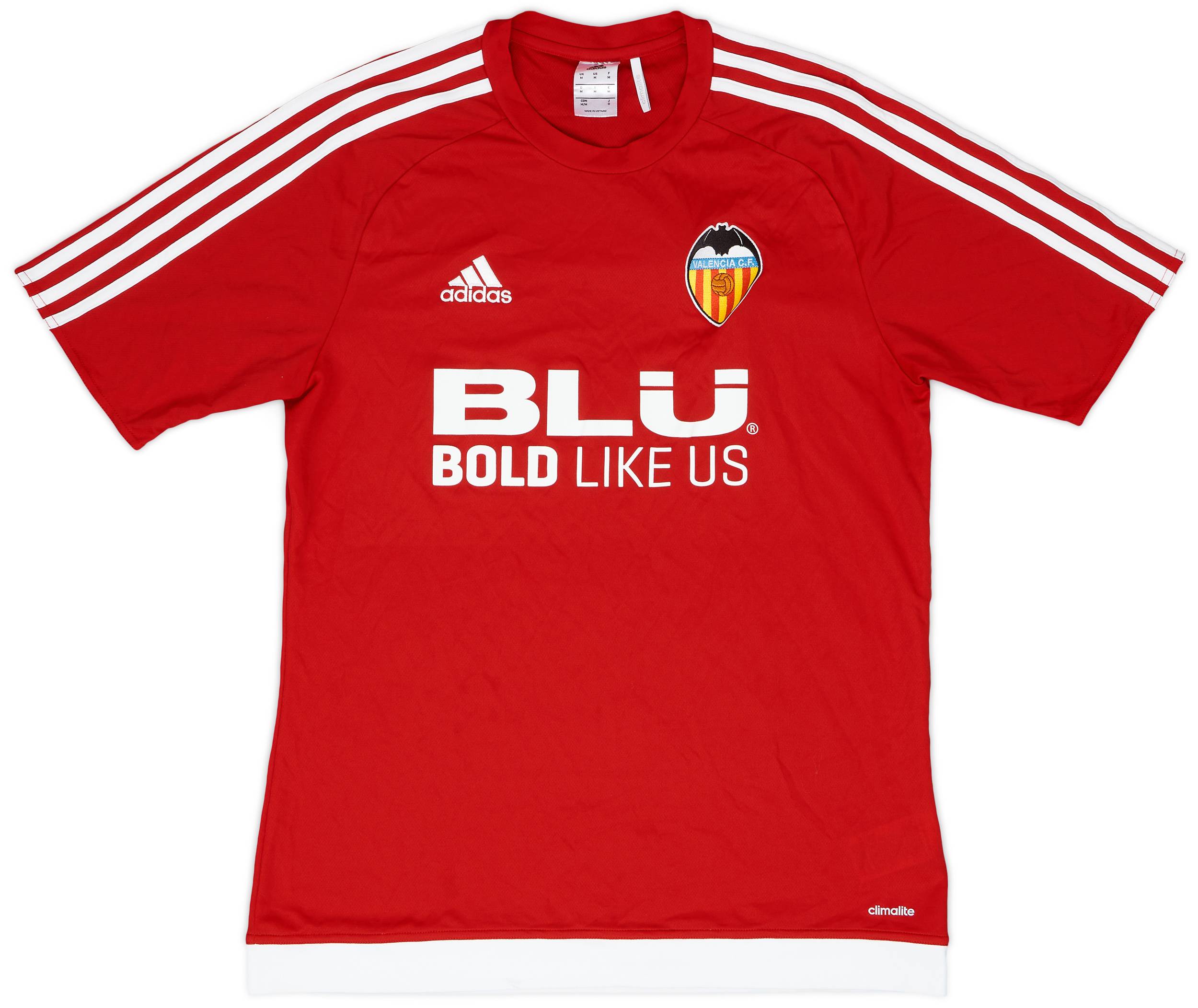 2016-17 Valencia adidas Training Shirt - 9/10 - (M)