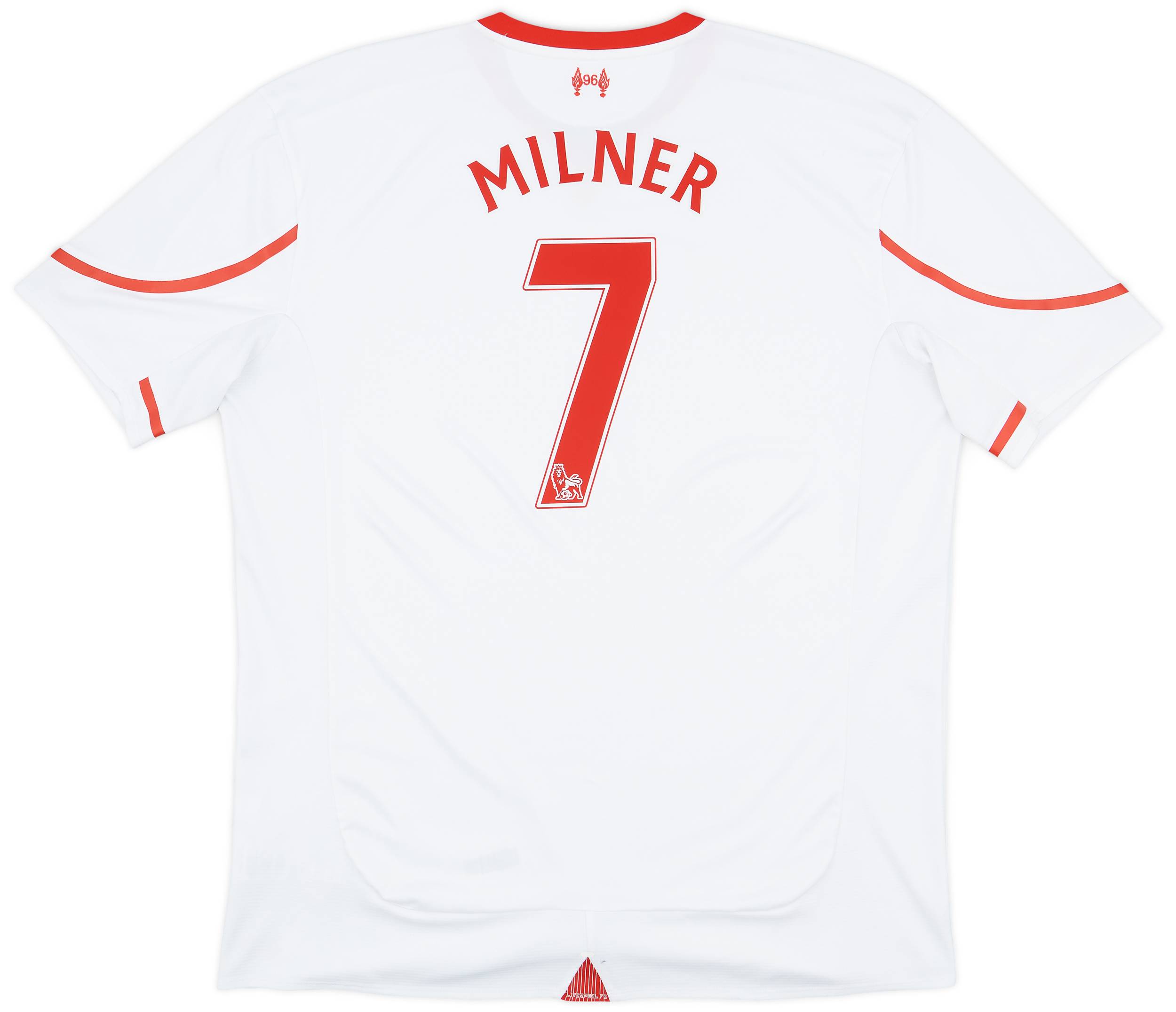 2015-16 Liverpool Away Shirt Milner #7 - 9/10 - (3XL)