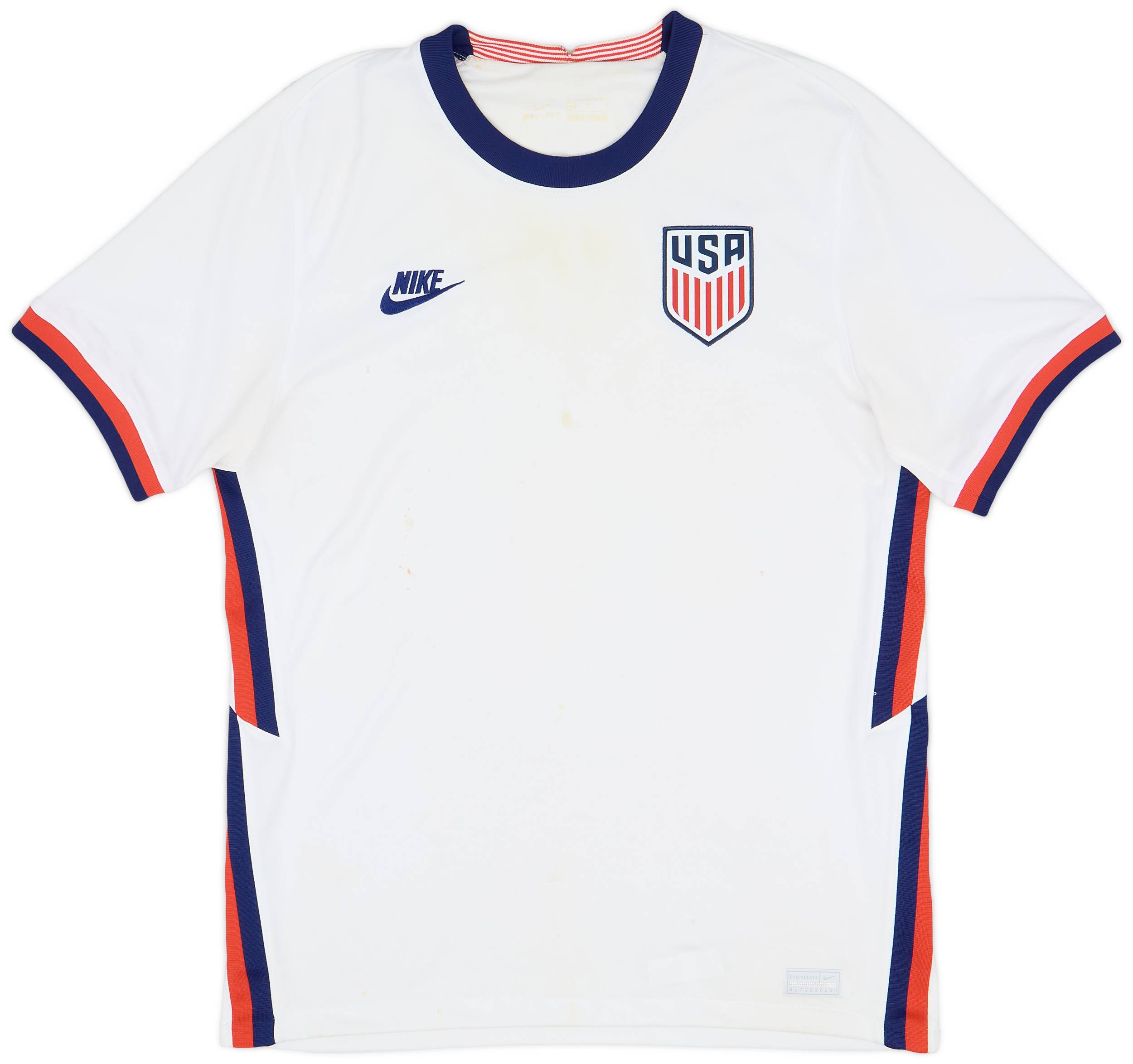 2020 22 USA Home Shirt 3 10 M