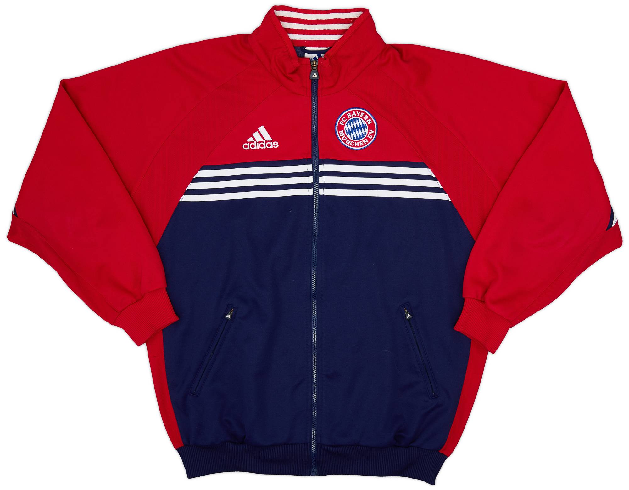1999-01 Bayern Munich adidas Track Jacket - 9/10 - (L)