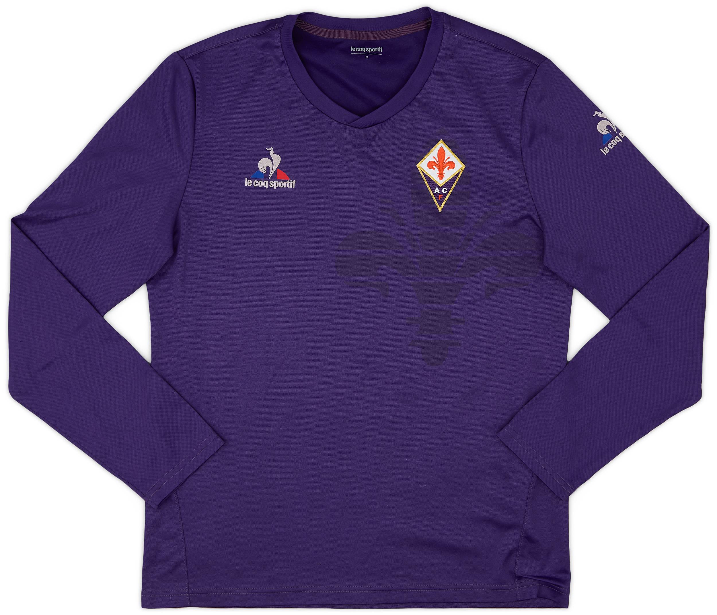 2015 16 Fiorentina Le Coq Sportif Training L S Shirt 9 10 M