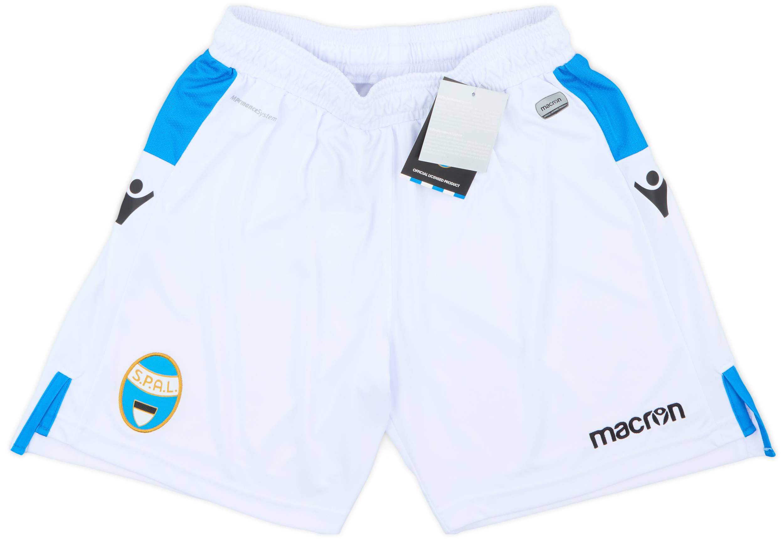 2018 19 SPAL Home Shorts L.Kids