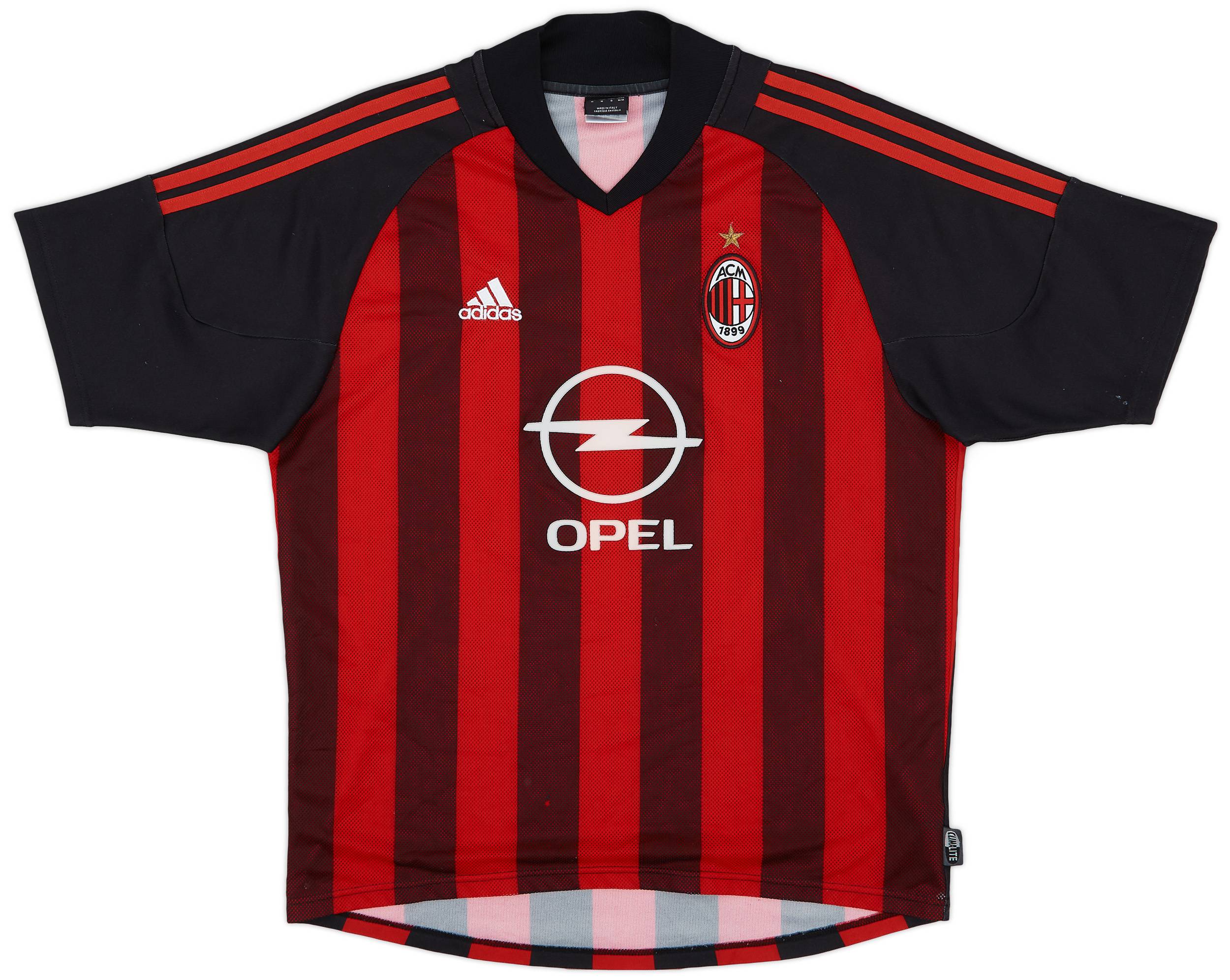 2002-03 AC Milan Home Shirt Rivaldo #11 - 6/10 - (M)