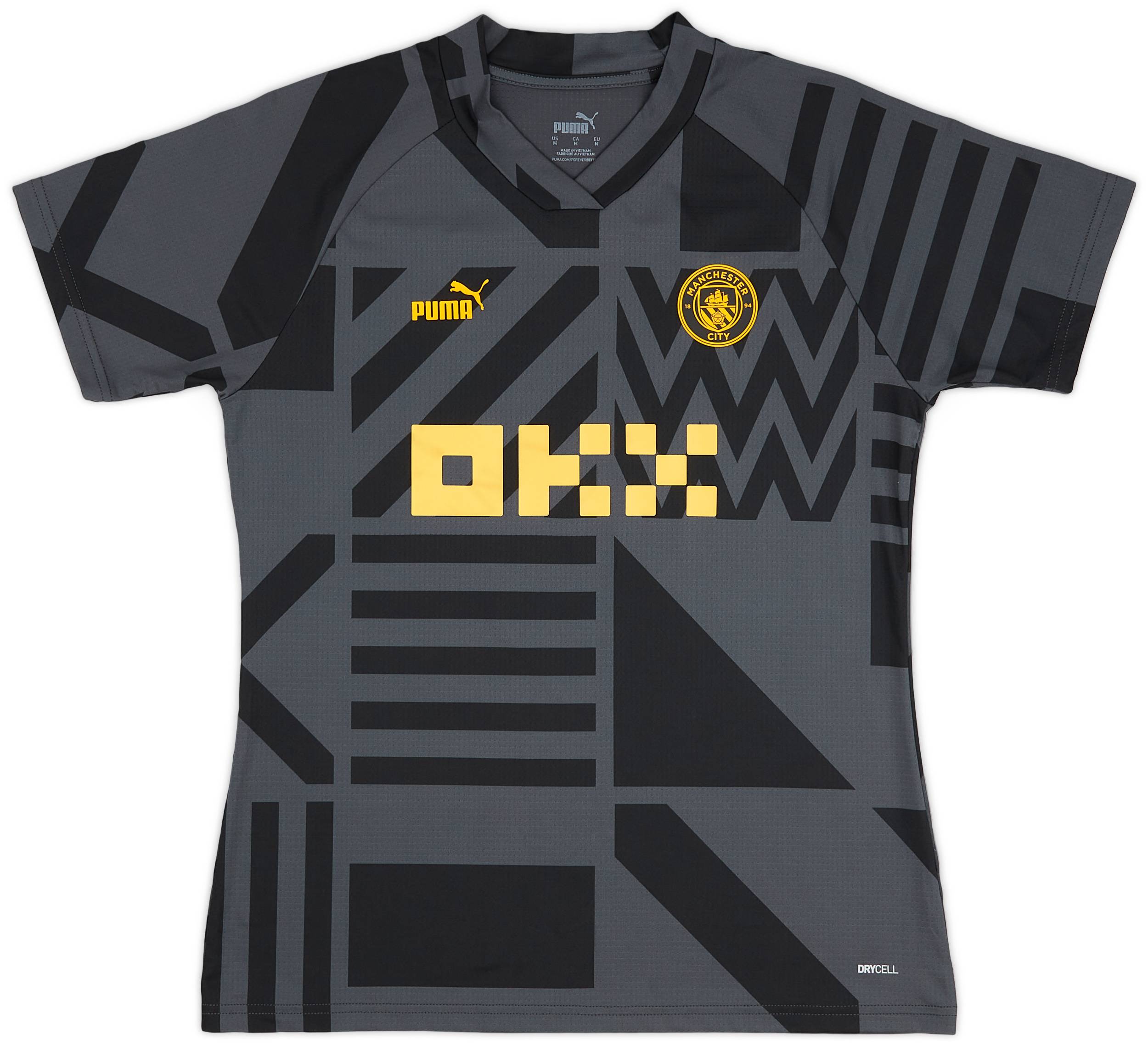 2022-23 Manchester City Player Issue Pre-Match Shirt - 5/10 - (M)