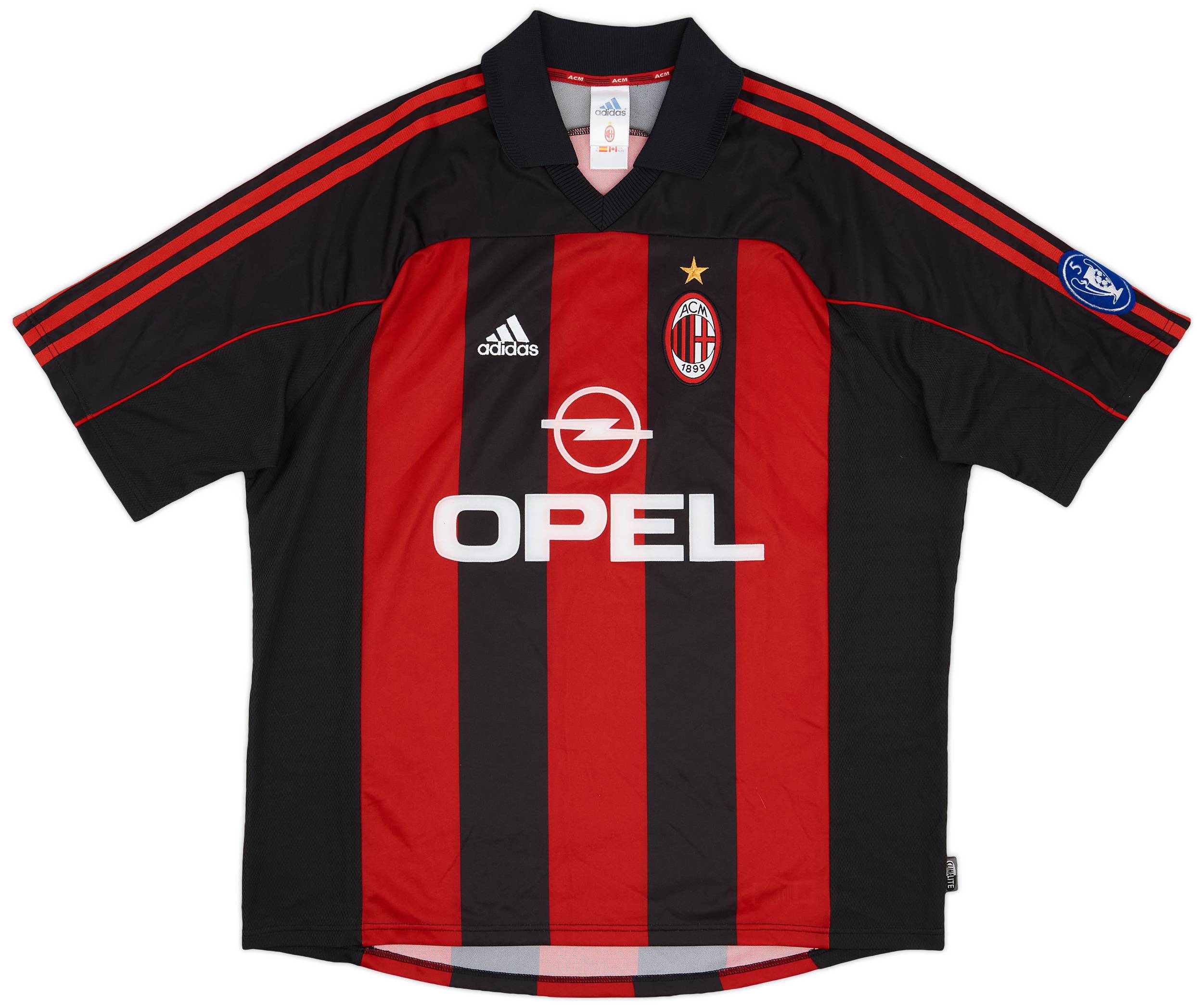 2000-01 AC Milan Player Issue Home Shirt Helveg #2
