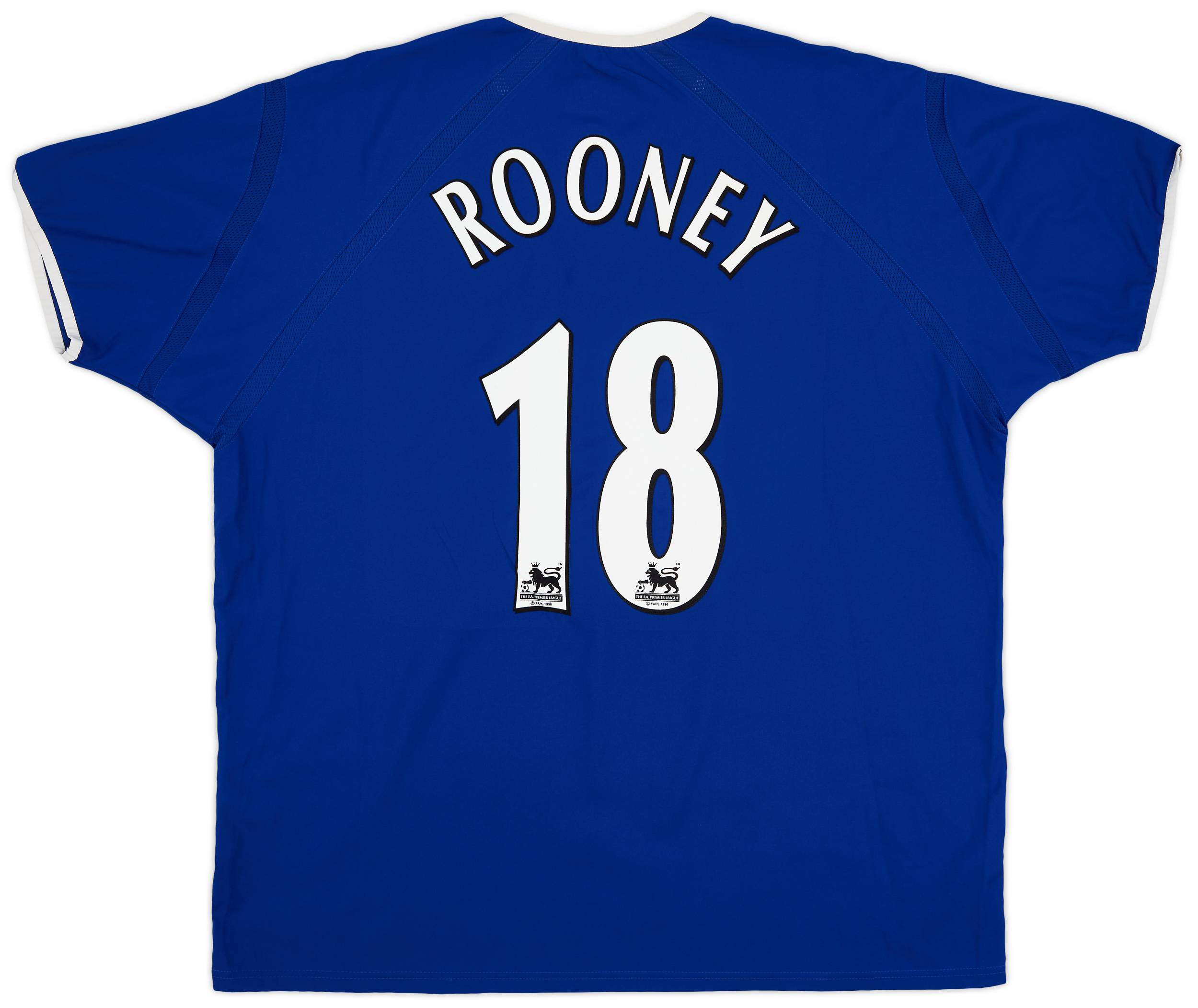 2003-04 Everton Home Shirt Rooney #18 - 7/10 - (XXL)