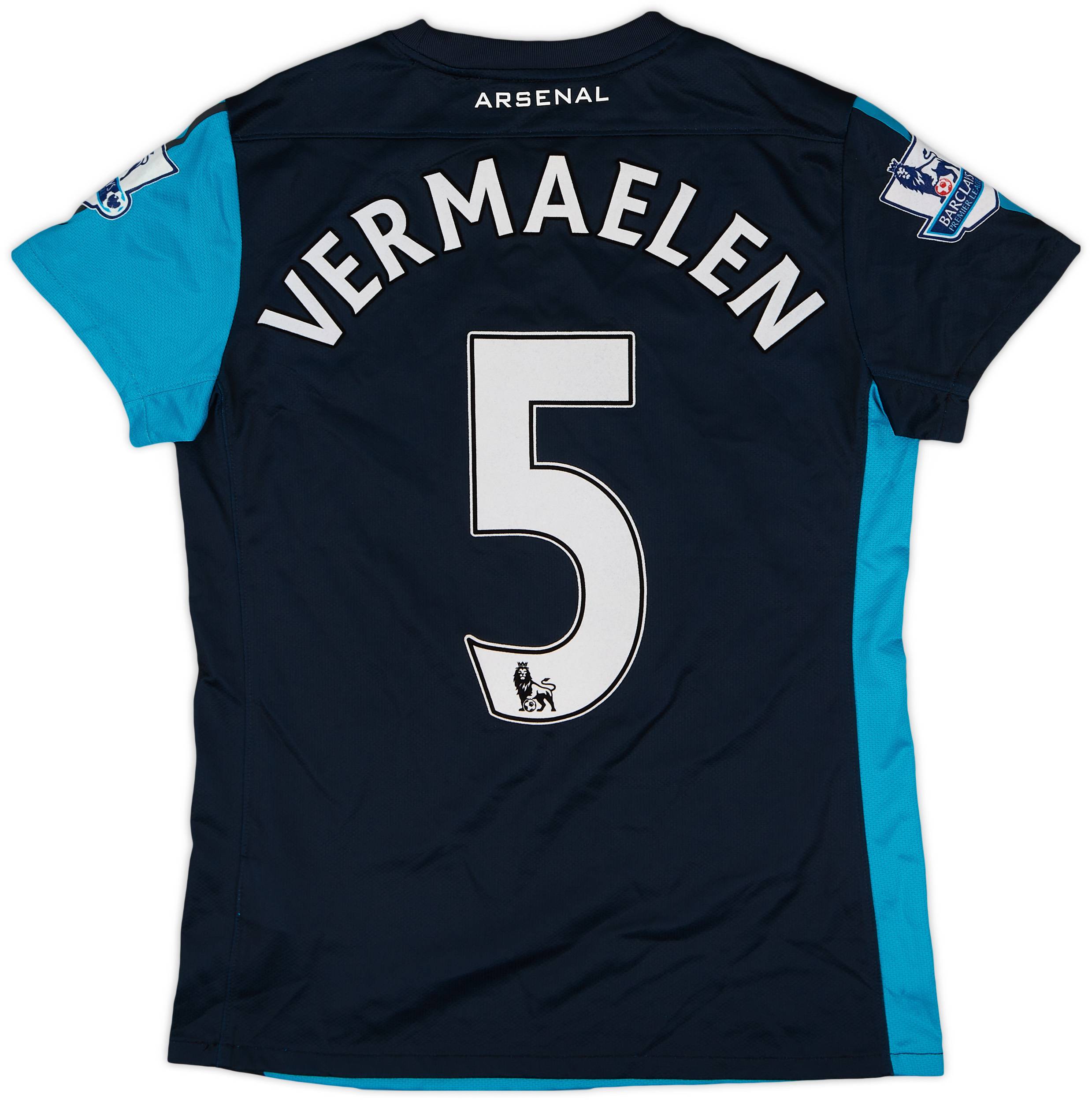 2011-12 Arsenal Away Shirt Vermaelen #5 - 8/10 - (Women's M)