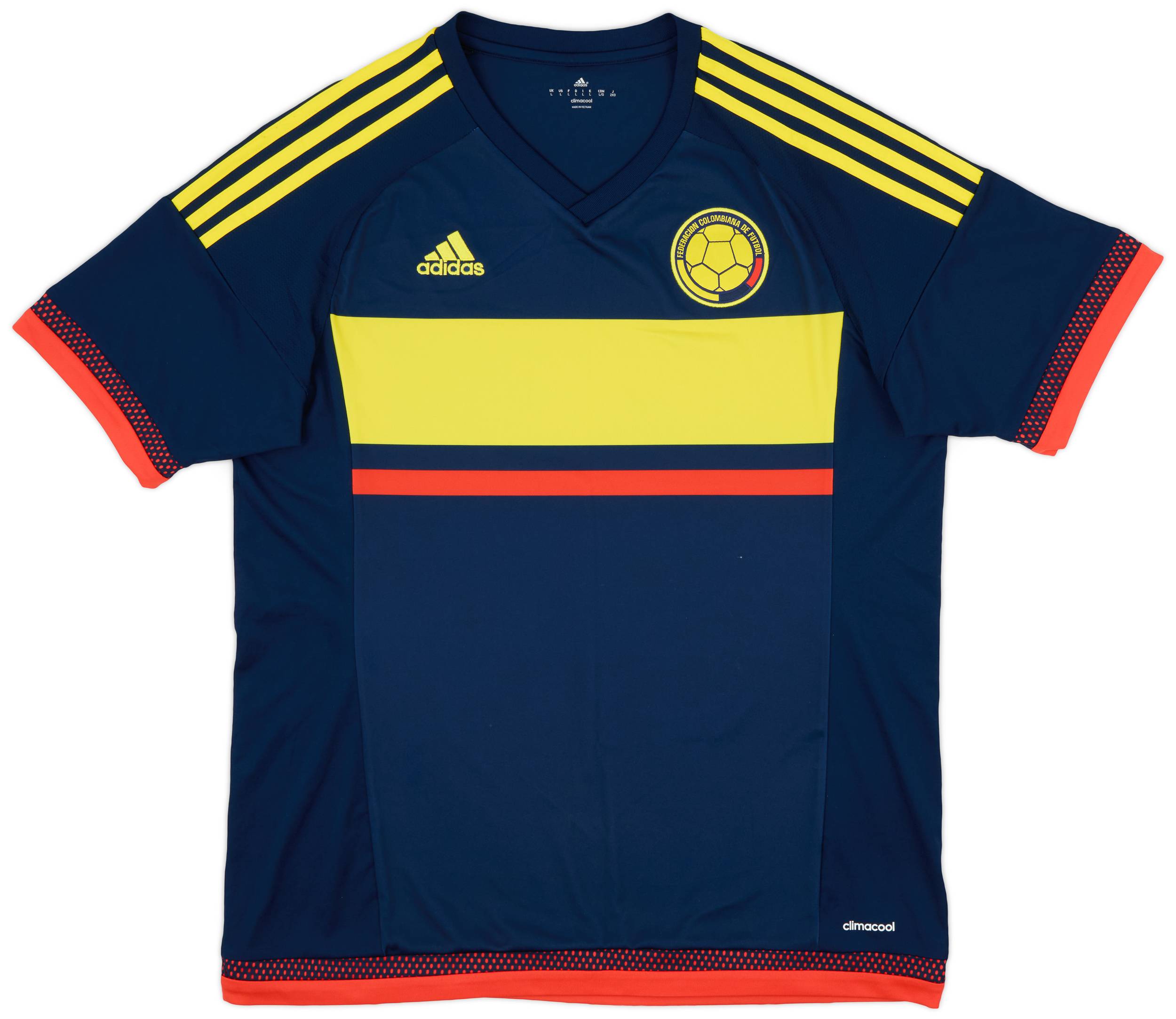 2015 Colombia Copa America Away Shirt - 9/10 - (L)