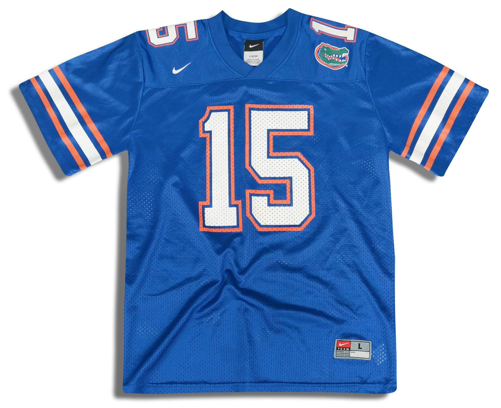 2006-09 Florida Gators Tebow #15 Nike Jersey (Home) Y