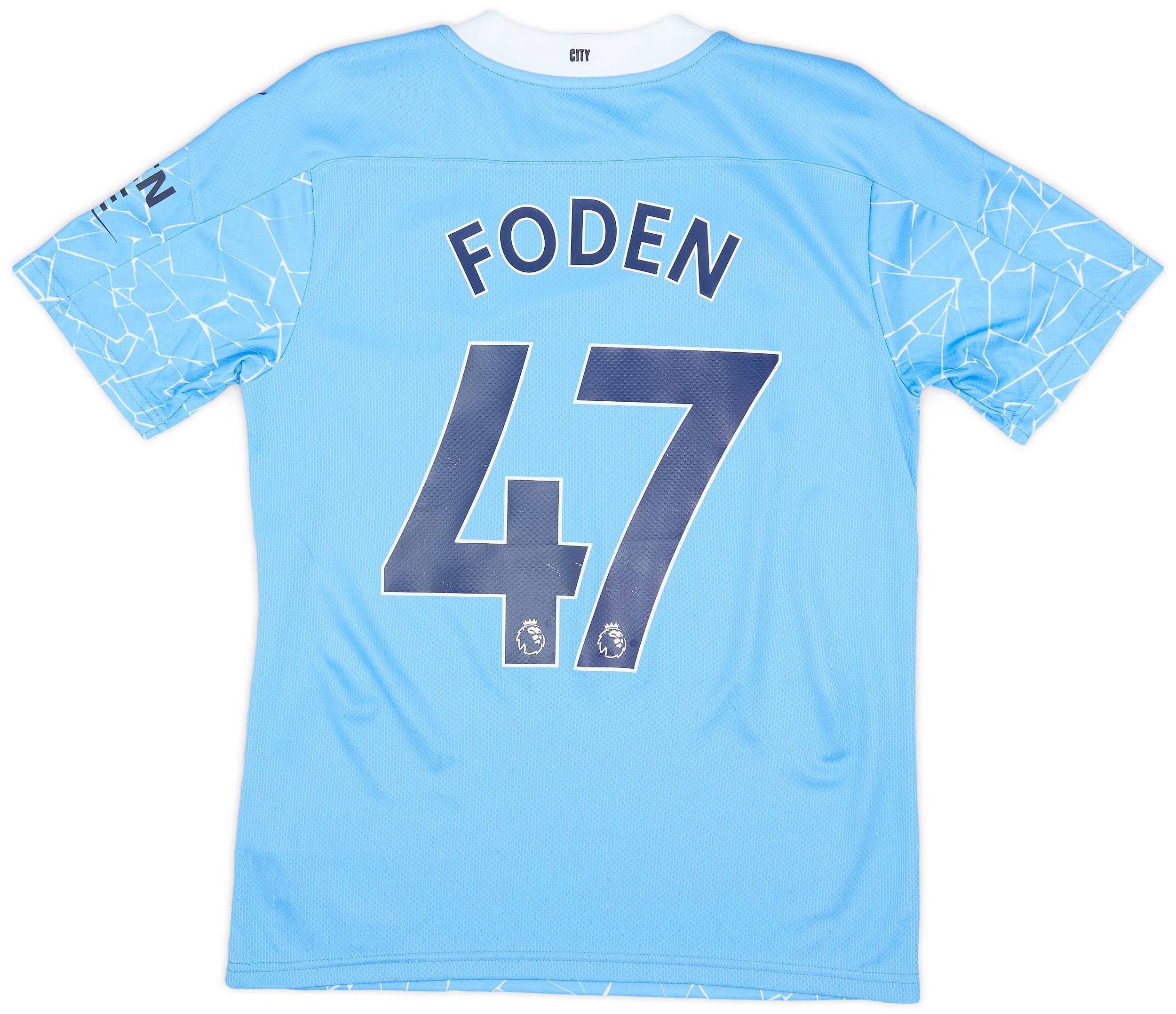 2020-21 Manchester City Home Shirt Foden #47 (S)