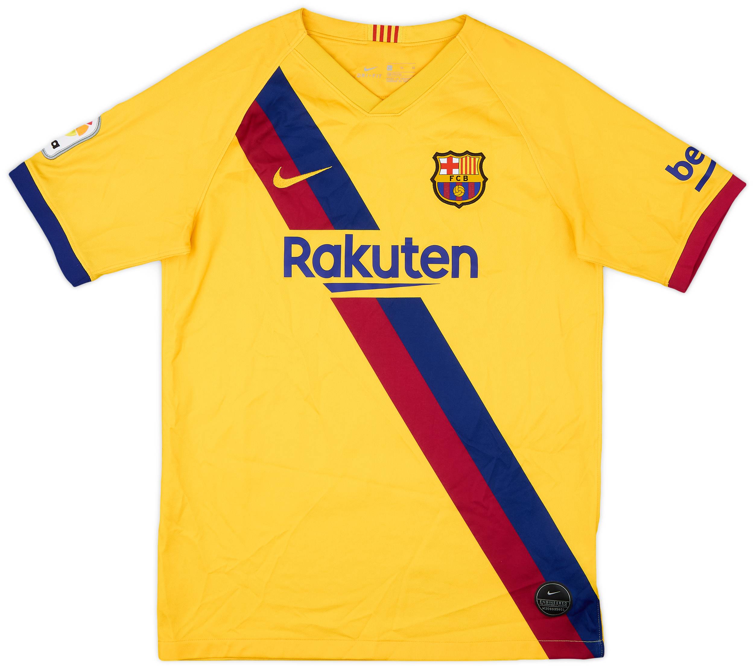 2019-20 Barcelona Away Shirt - 7/10 - (XL.Boys)