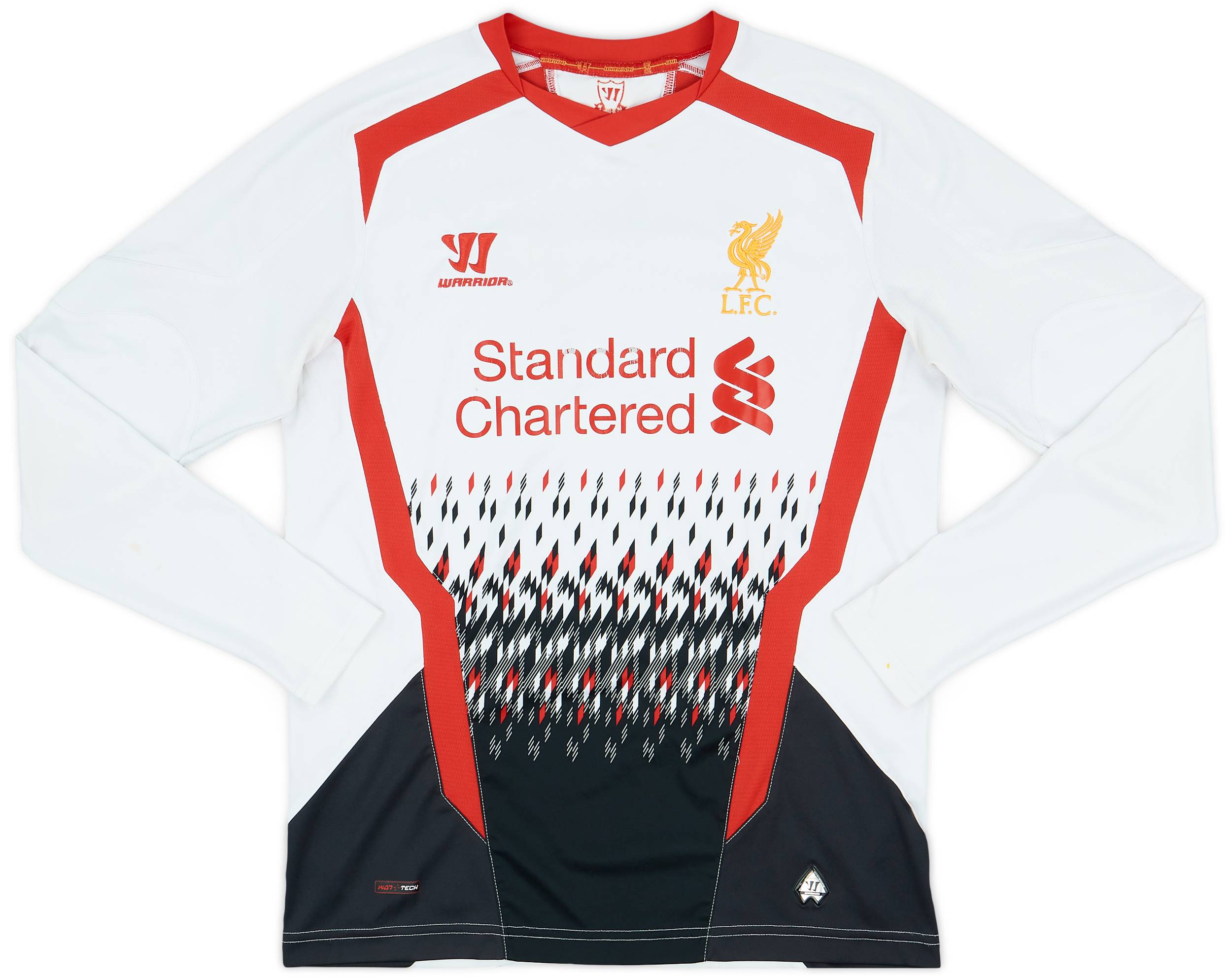 2013 14 Liverpool Away L S Shirt 5 10 XL.Boys