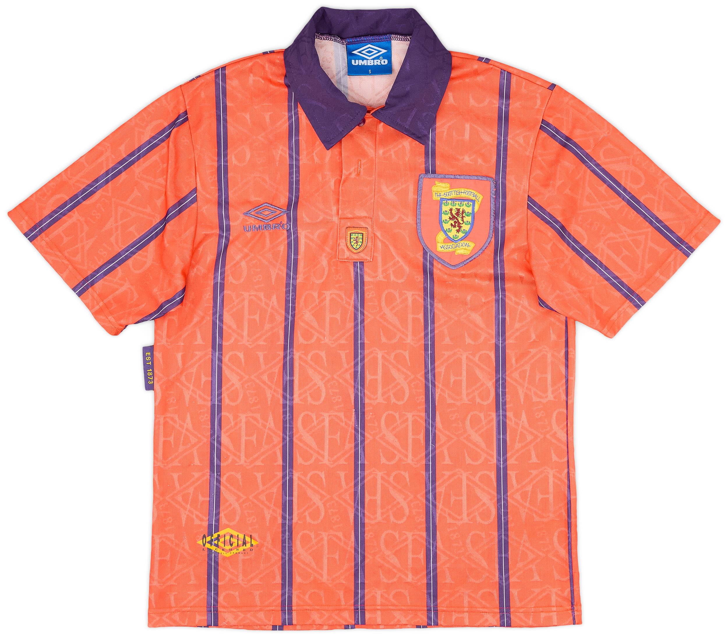 1993-95 Scotland Away Shirt - 9/10 - (S)
